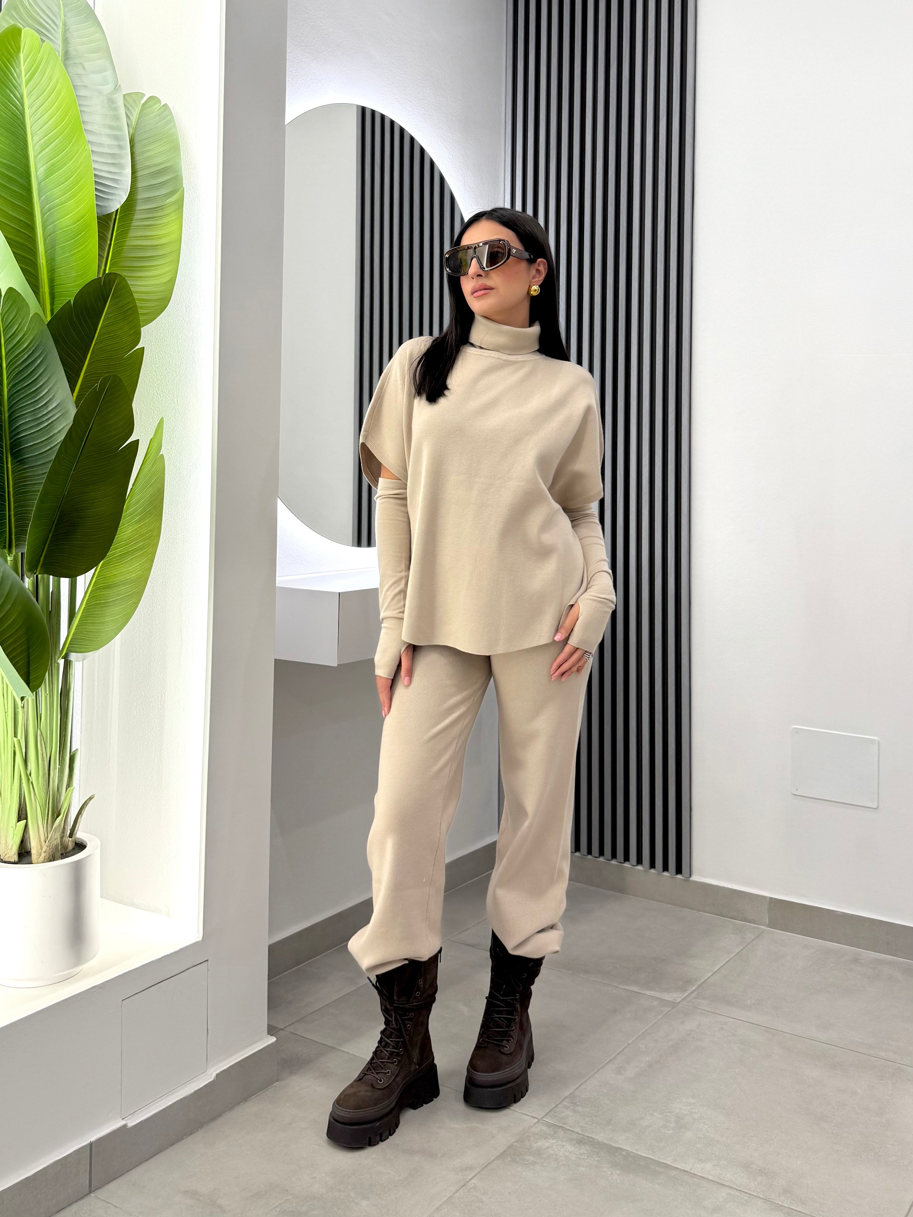 Club Crochet - Set Coordinato Latte