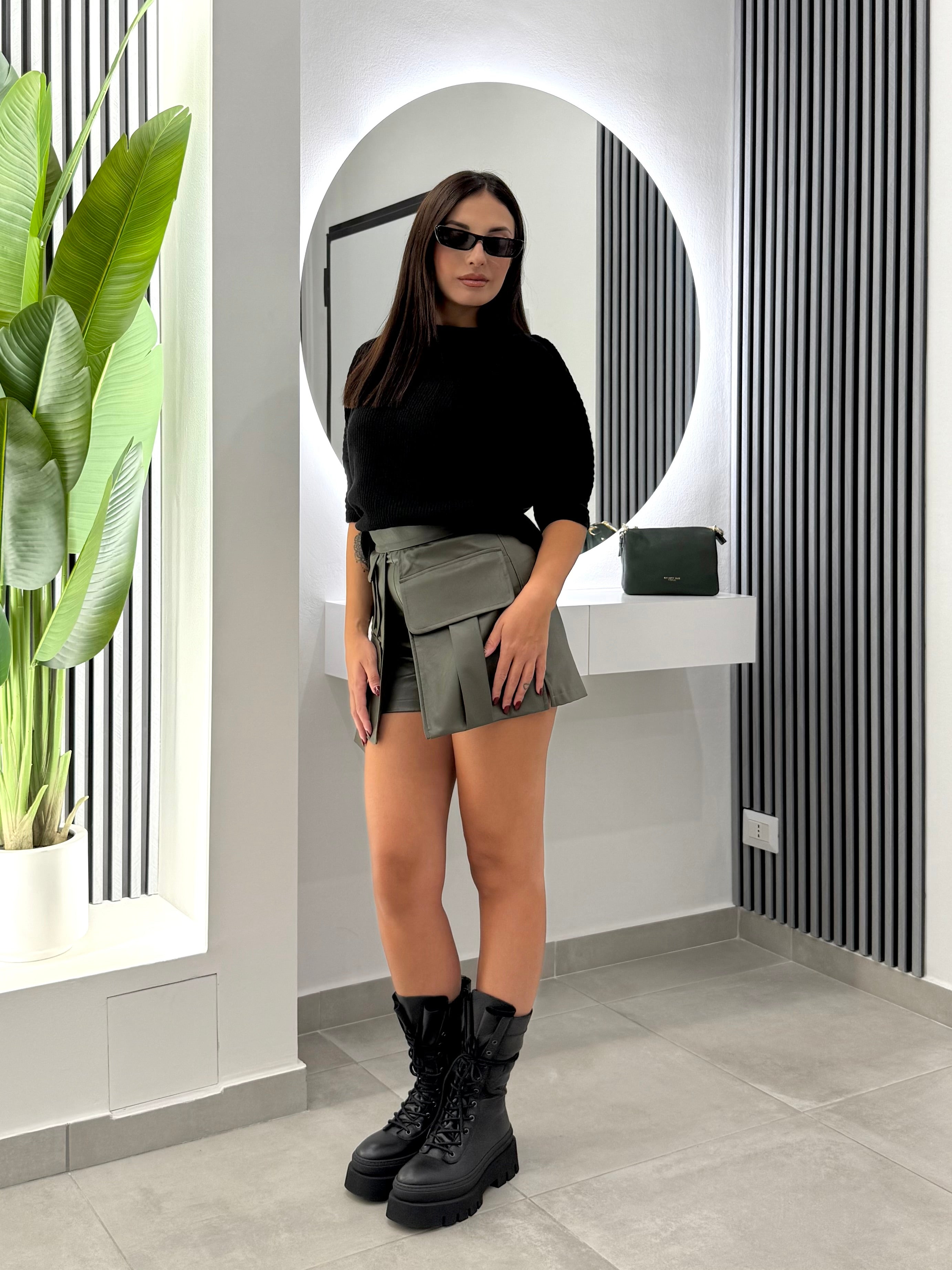 Kontatto - Girocollo Fiocchi Schiena Nero