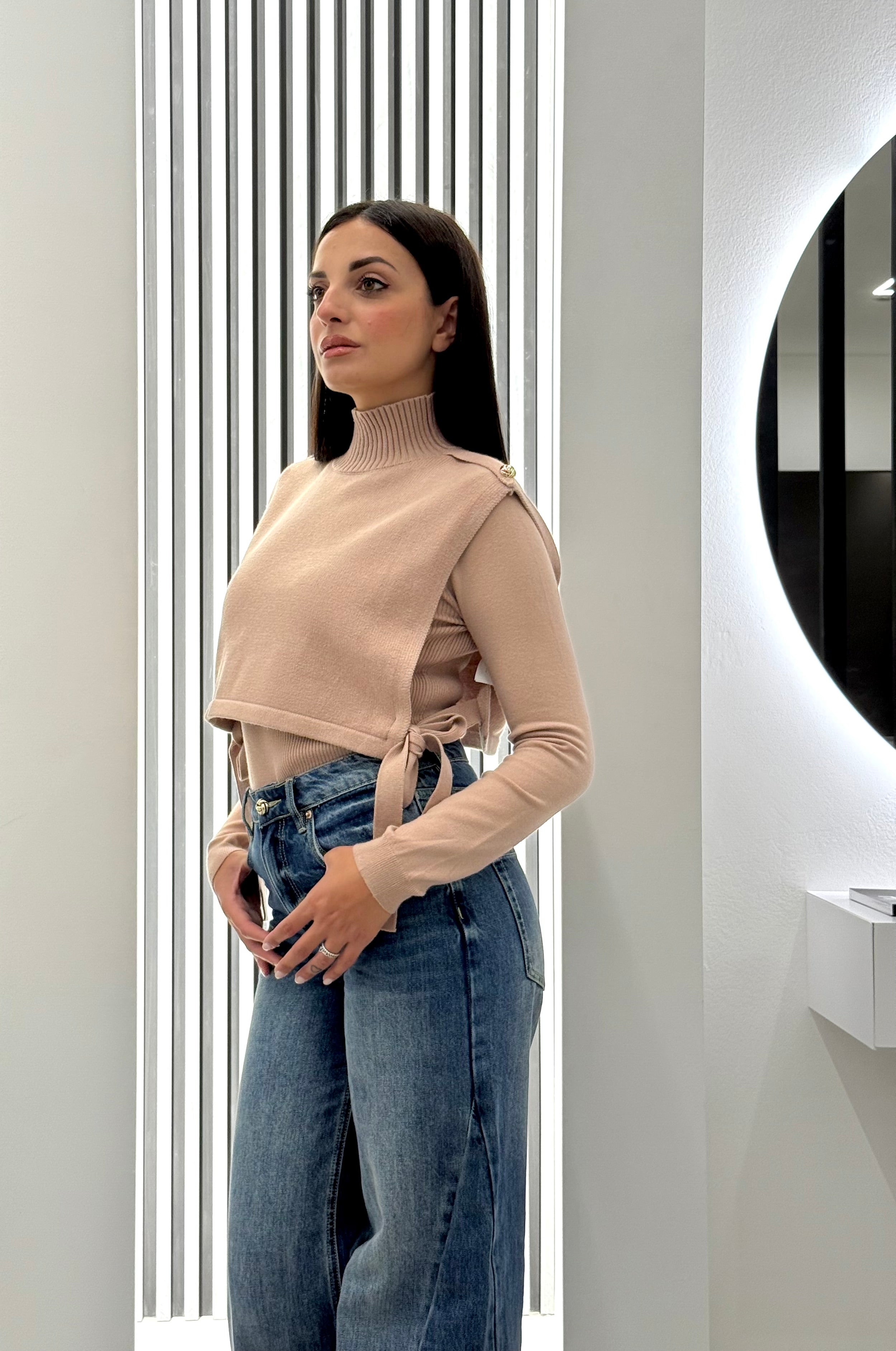 Koralline - Maglia Con Gilet Staccabile