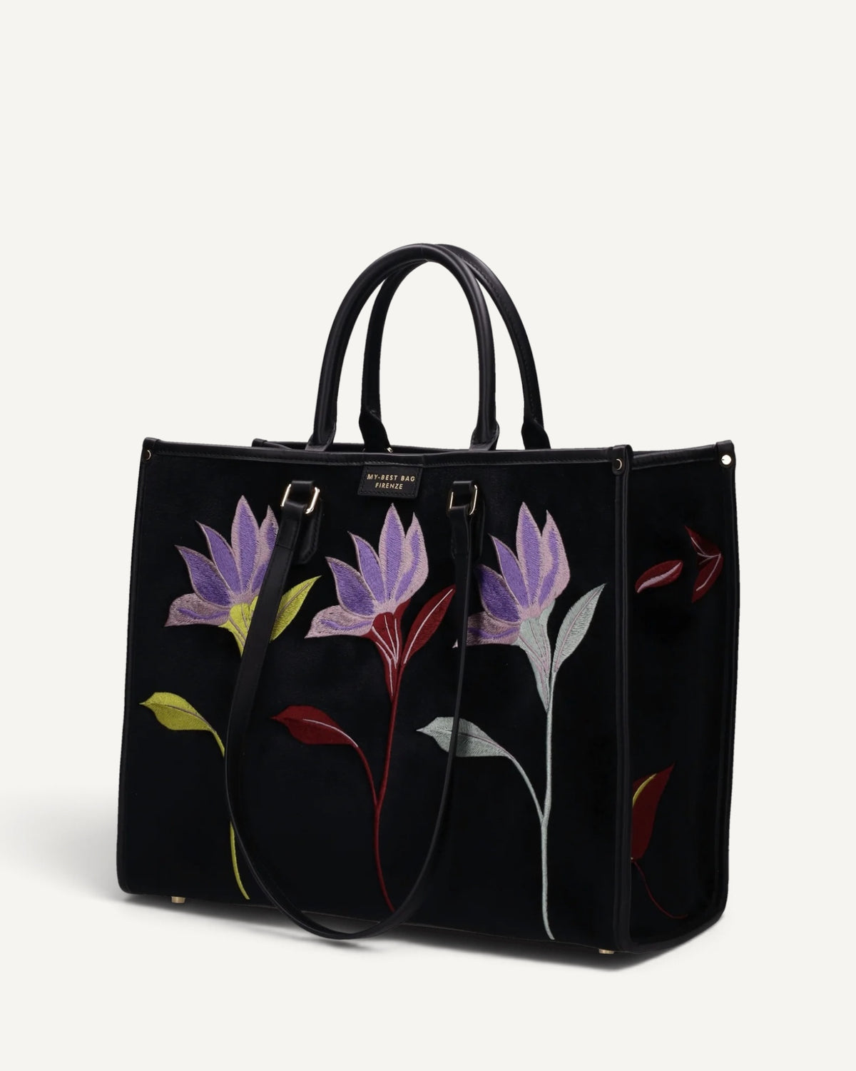 My Best Bag - Borsa Atena Essence Black Flower