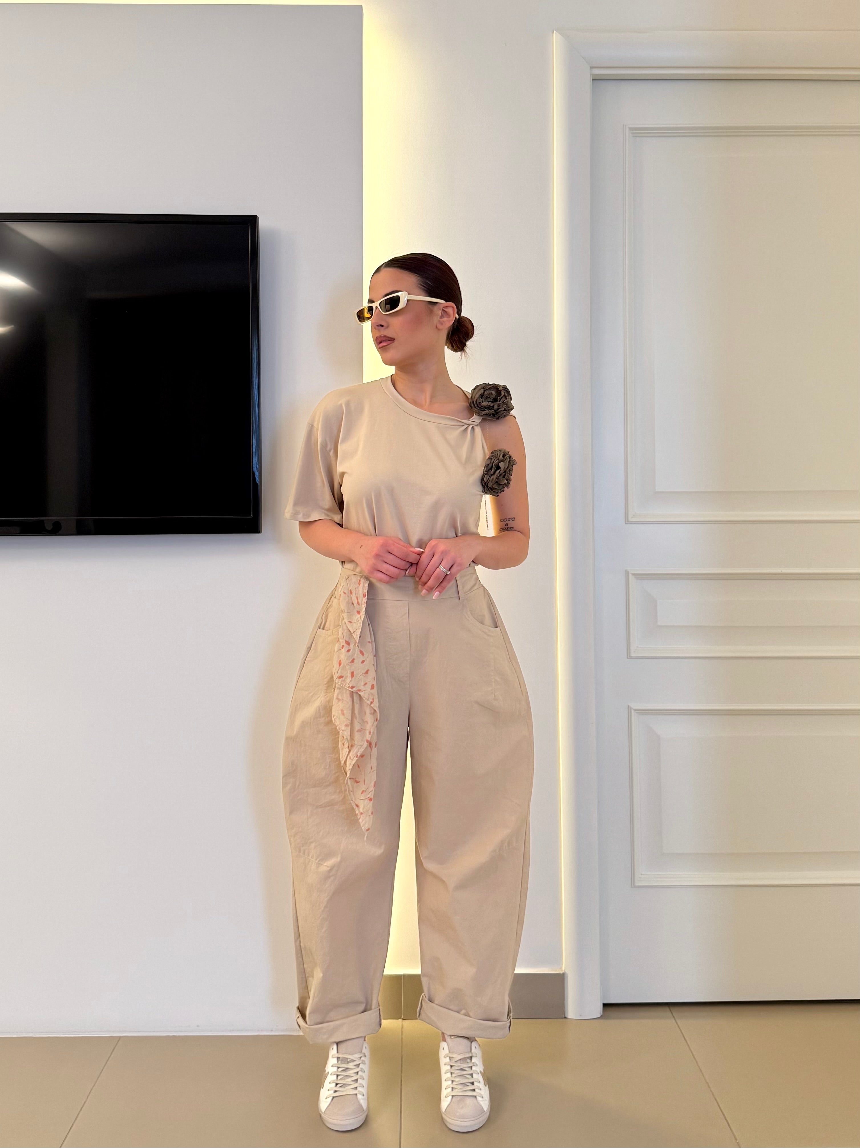 D'Elle - Giulia Mastini - Pantaloni Baggy