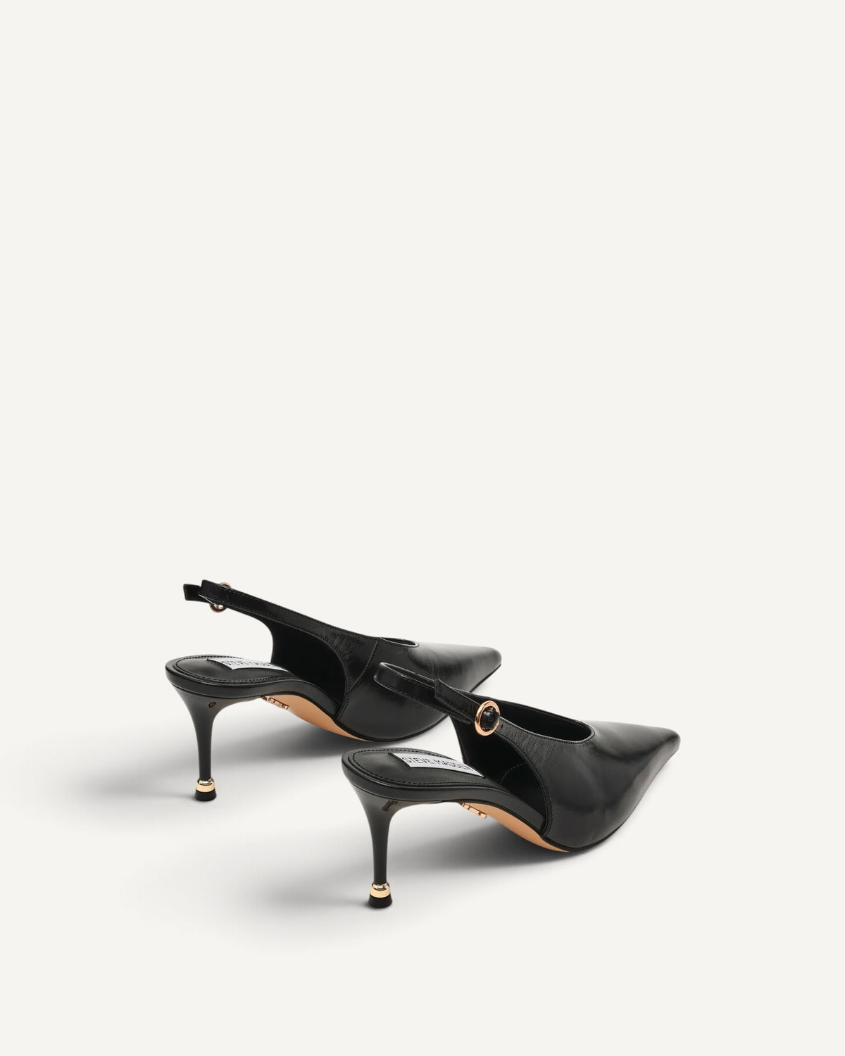 Steve Madden - Archway Décolleté Nero in Vernice