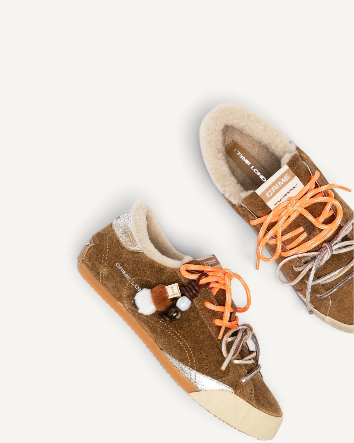 Crime London - Sneakerina Cozy Spin Furry