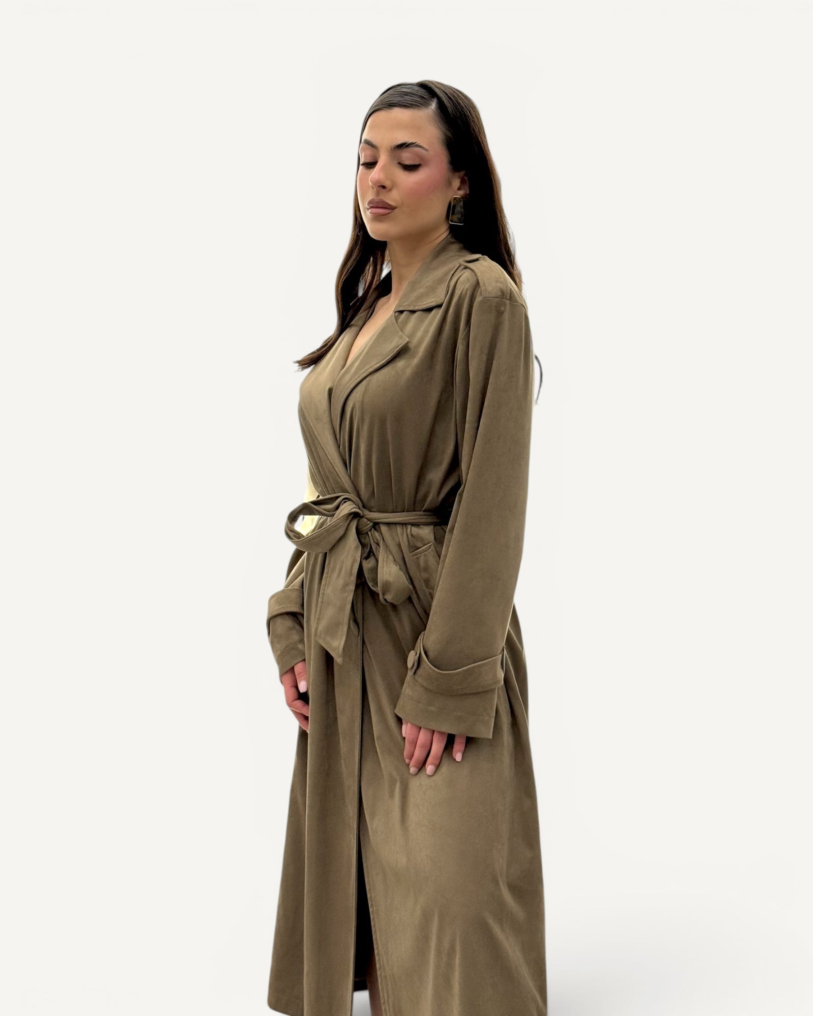 KikiSix - Trench in Suede