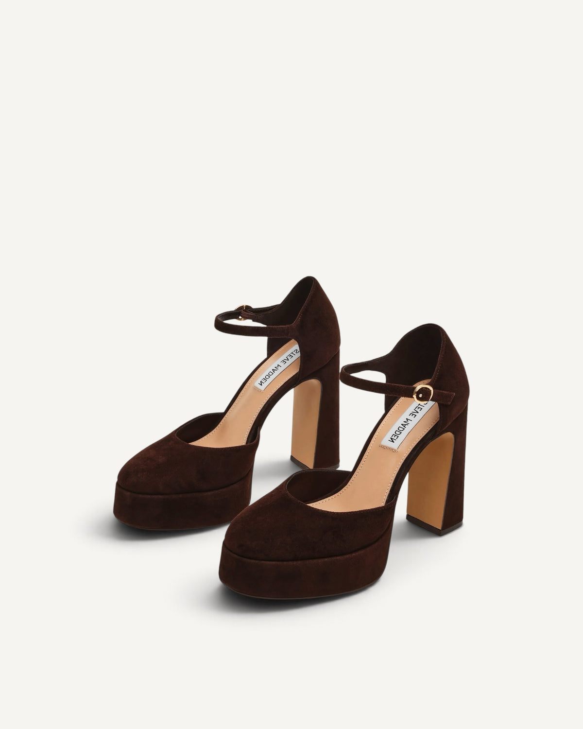Steve Madden - Lexie Sandalo Chocolate Marrone Suede