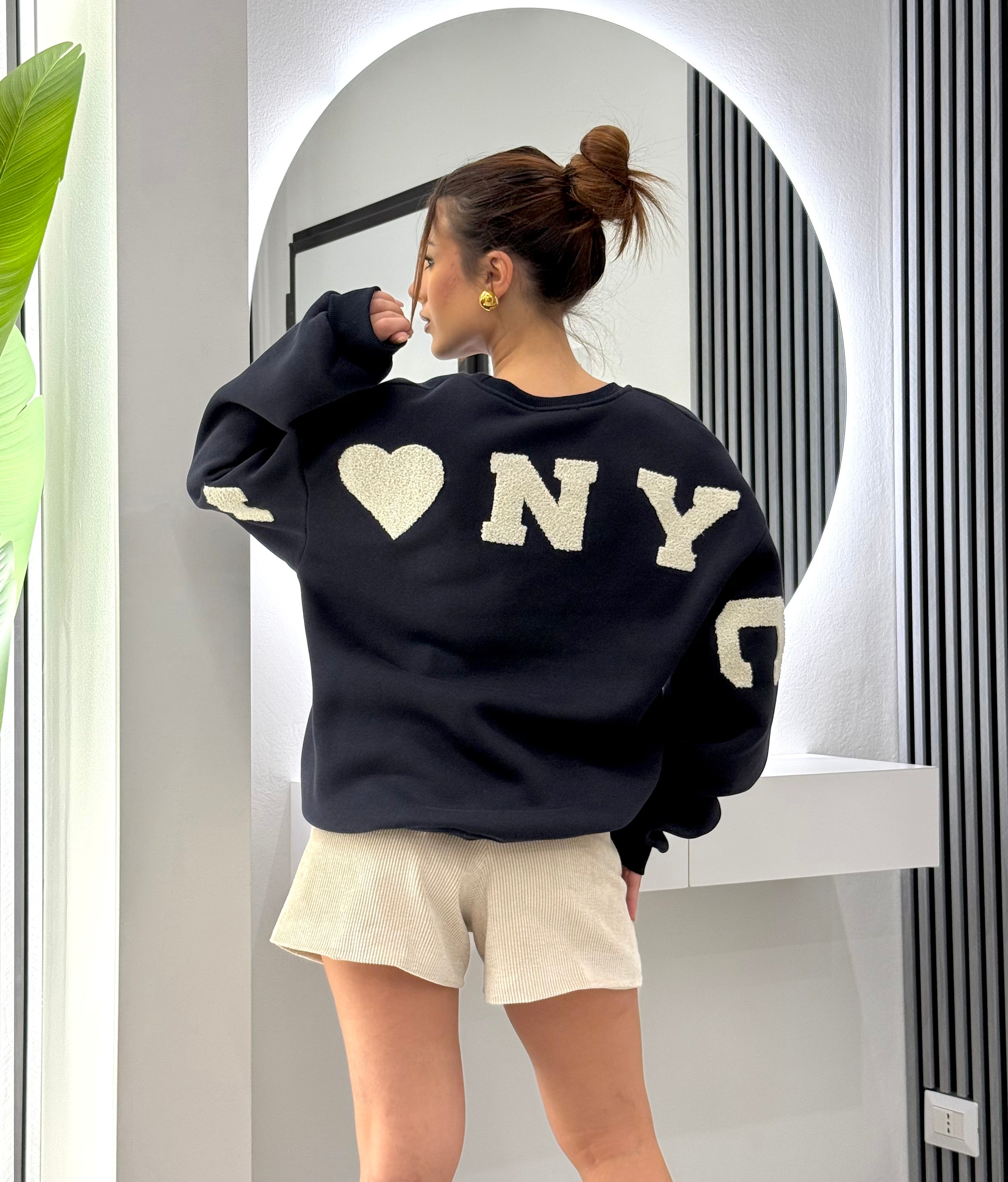 Kontatto - Felpa I Love NYC