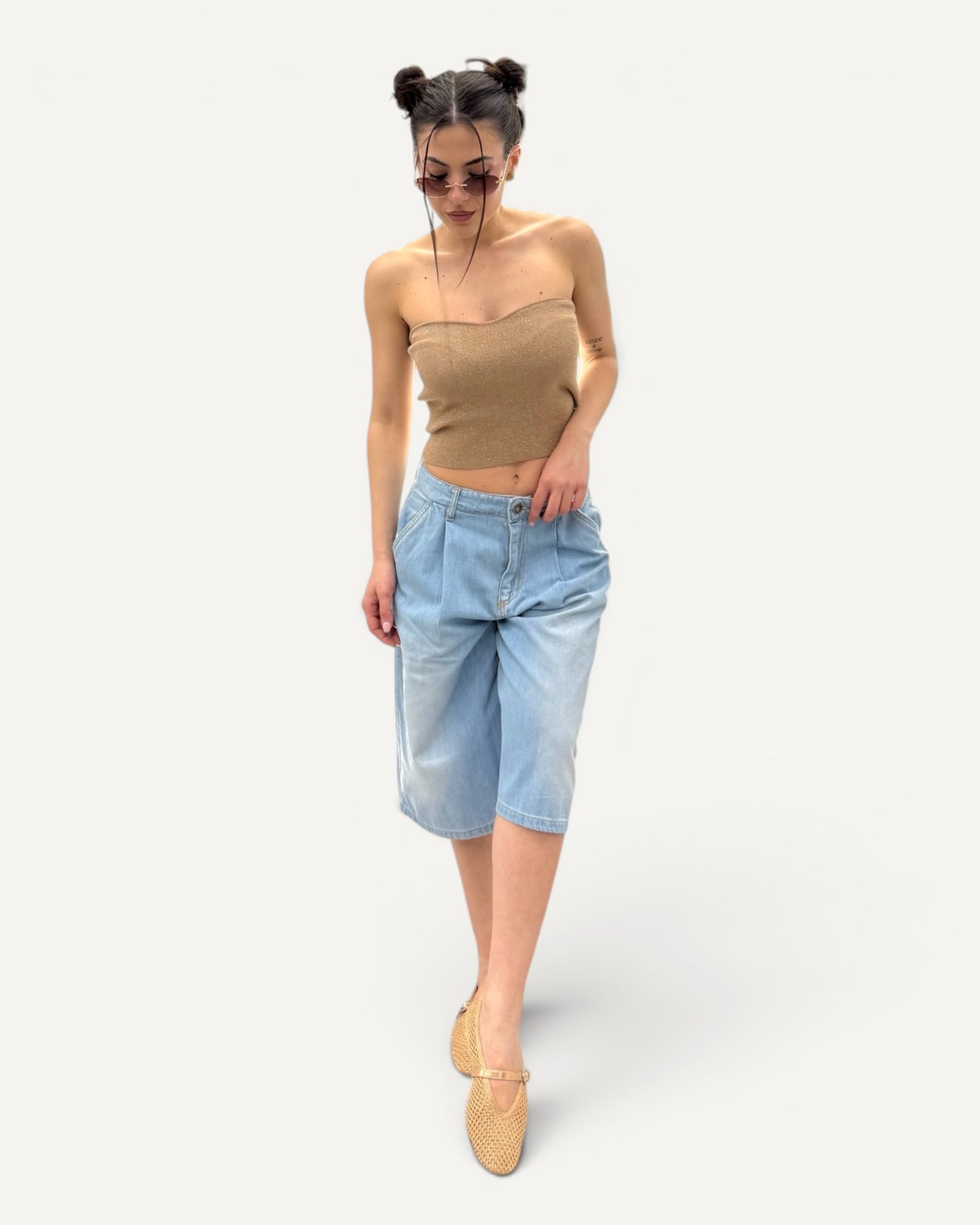 God Save Denim - Bermuda Jeans Fresia