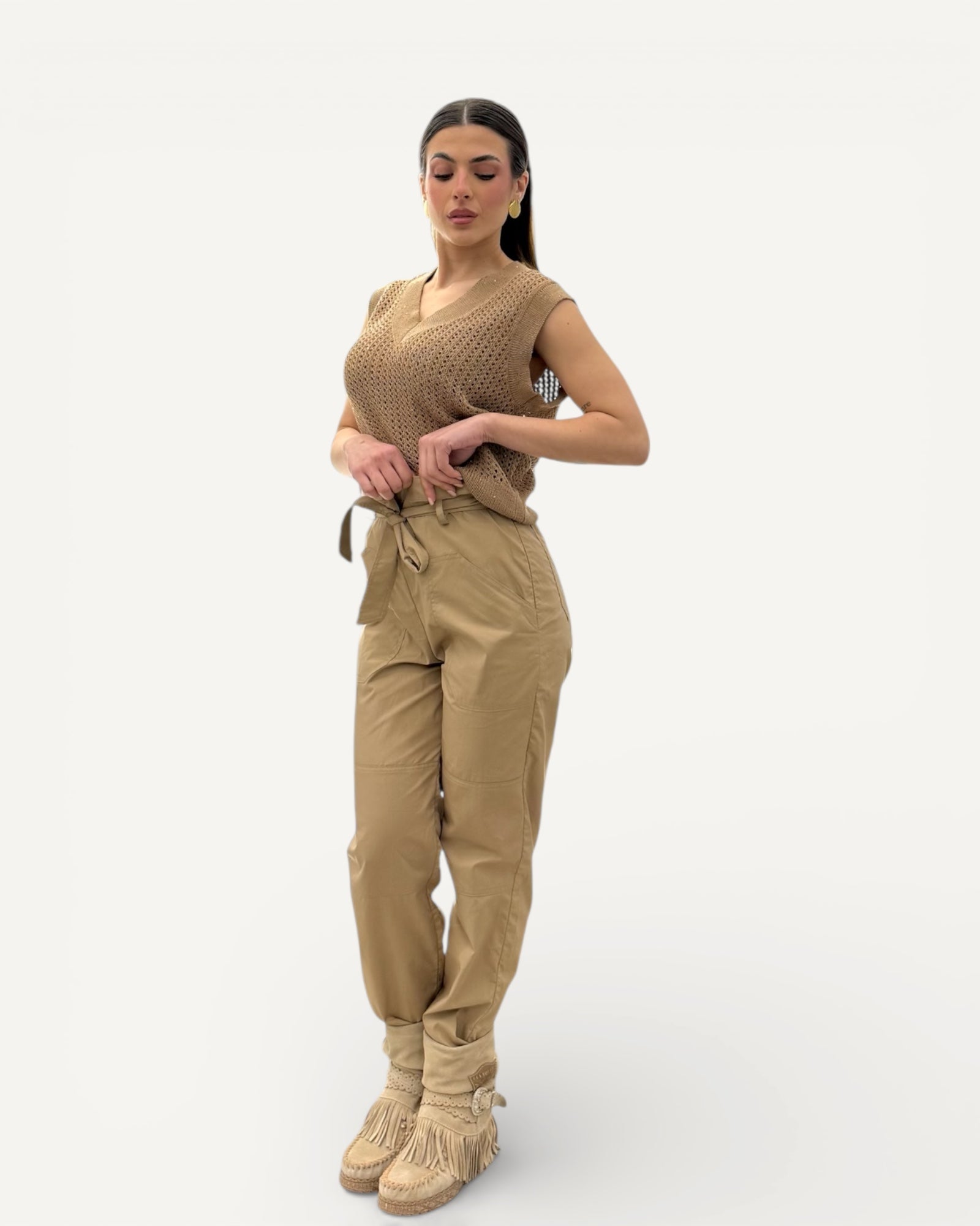 No Secrets - Pantalone Corolla Cotone