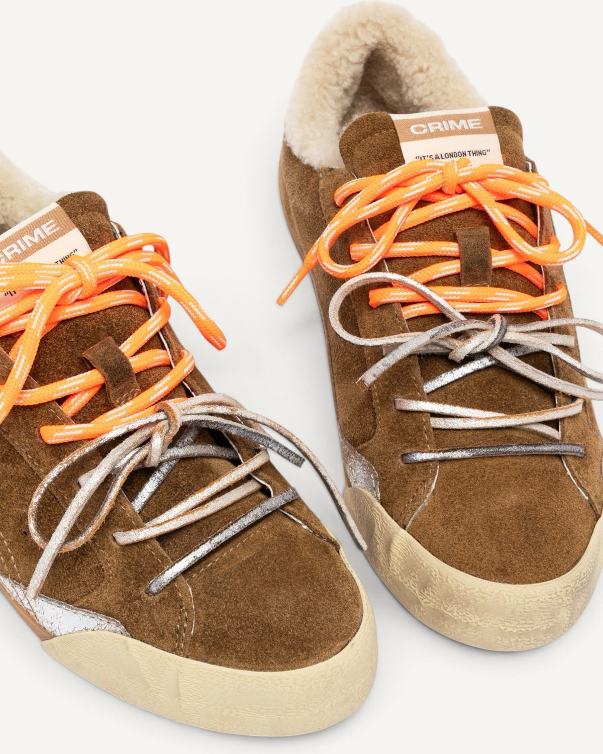 Crime London - Sneakerina Cozy Spin Furry