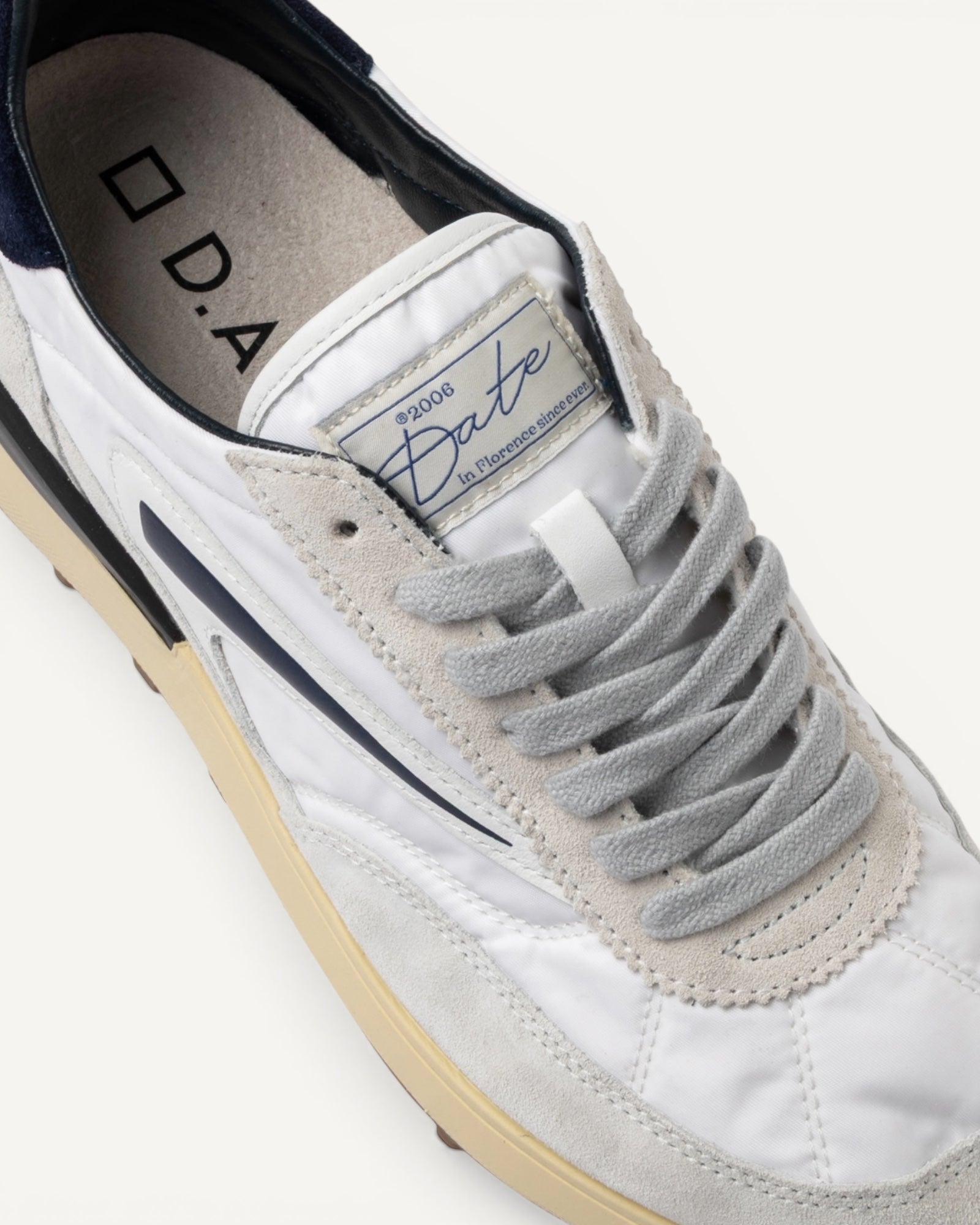 D.A.T.E. - Sneakers Athleta Nylon White-Blue