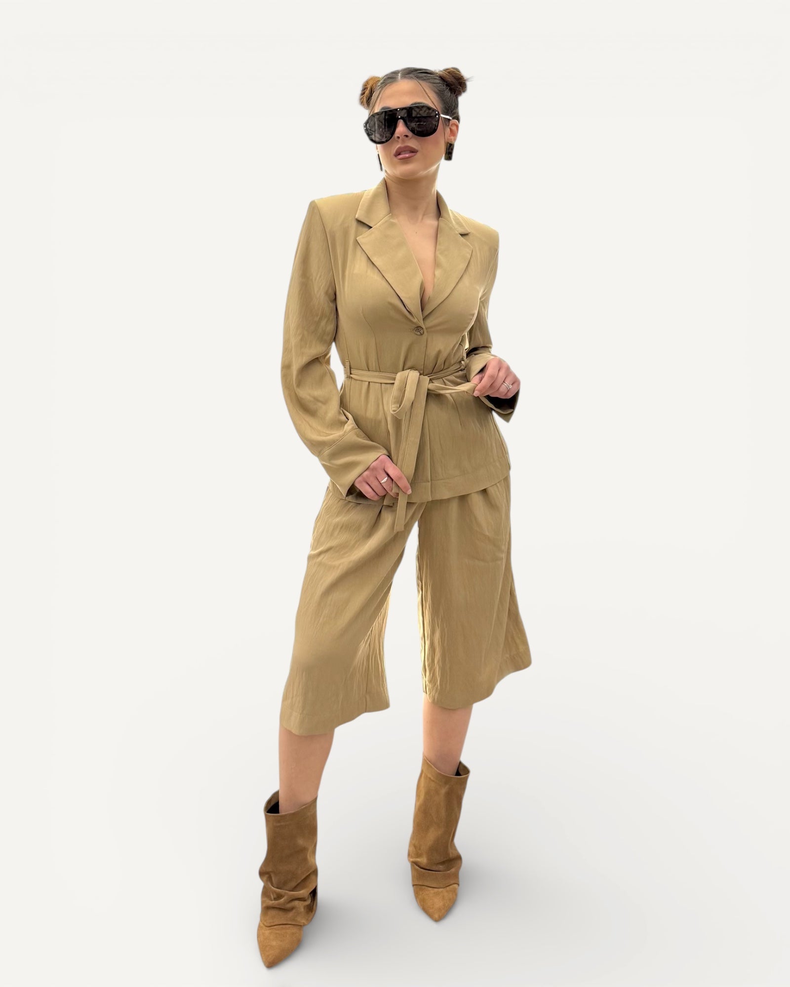 Kontatto - Giacca con Cintura