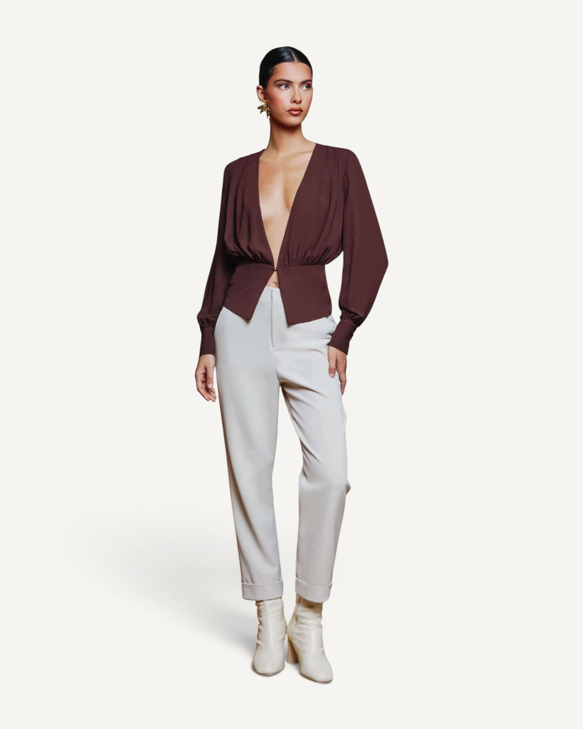 Hanita Couture - Blusa con Gancio