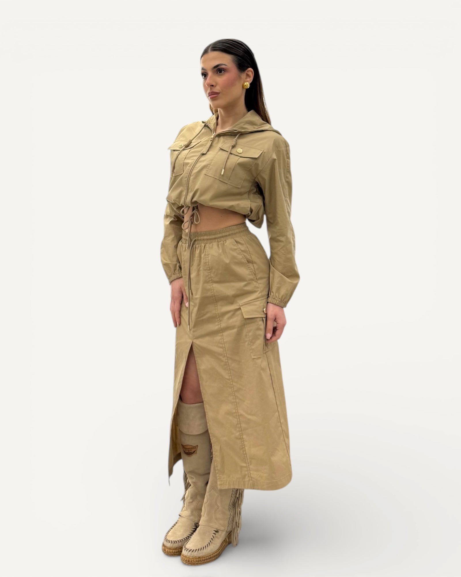 No Secrets - Gonna Cargo con Spacco in Cotone