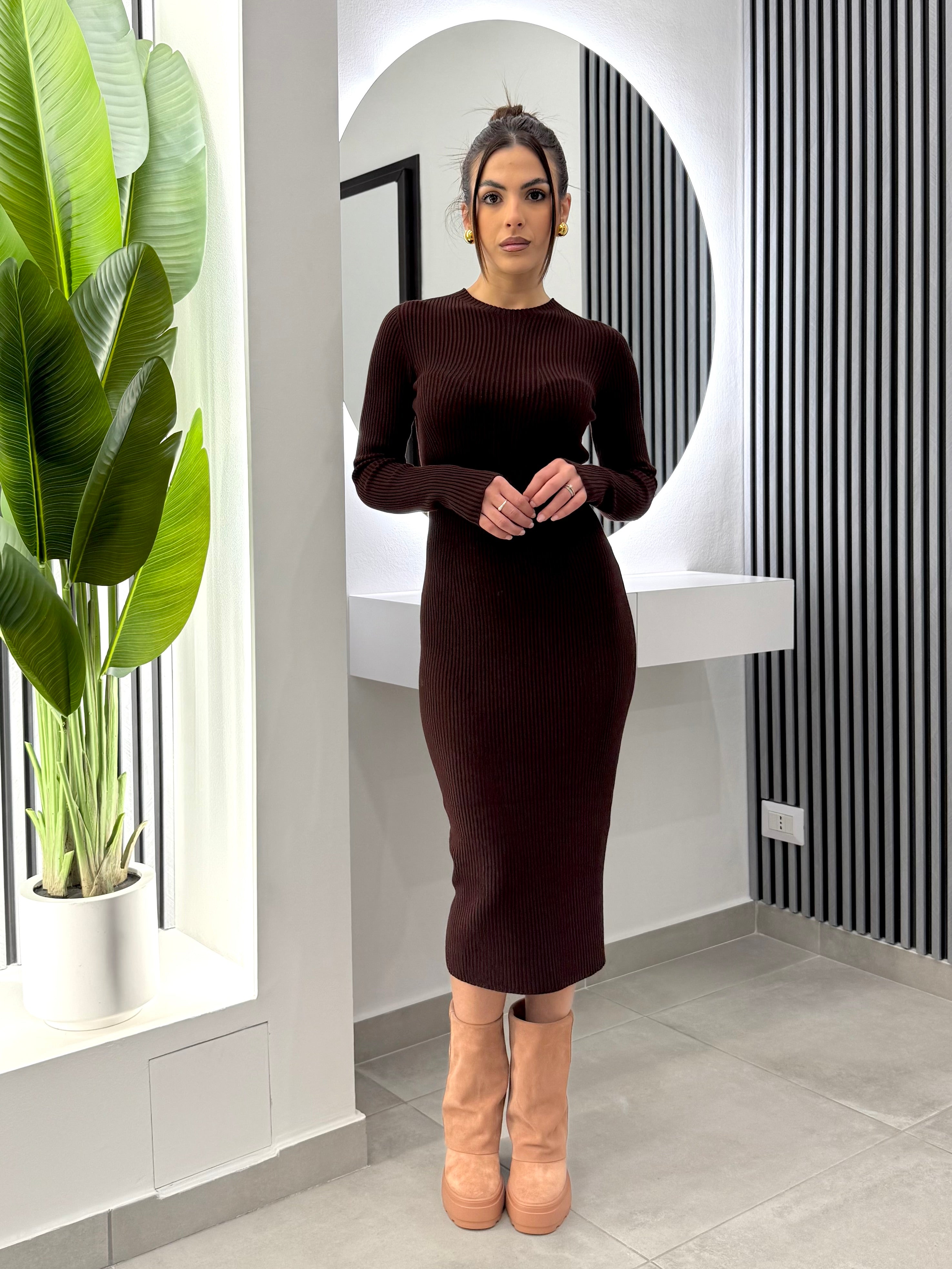 Kontatto - Abito Coste Burgundy