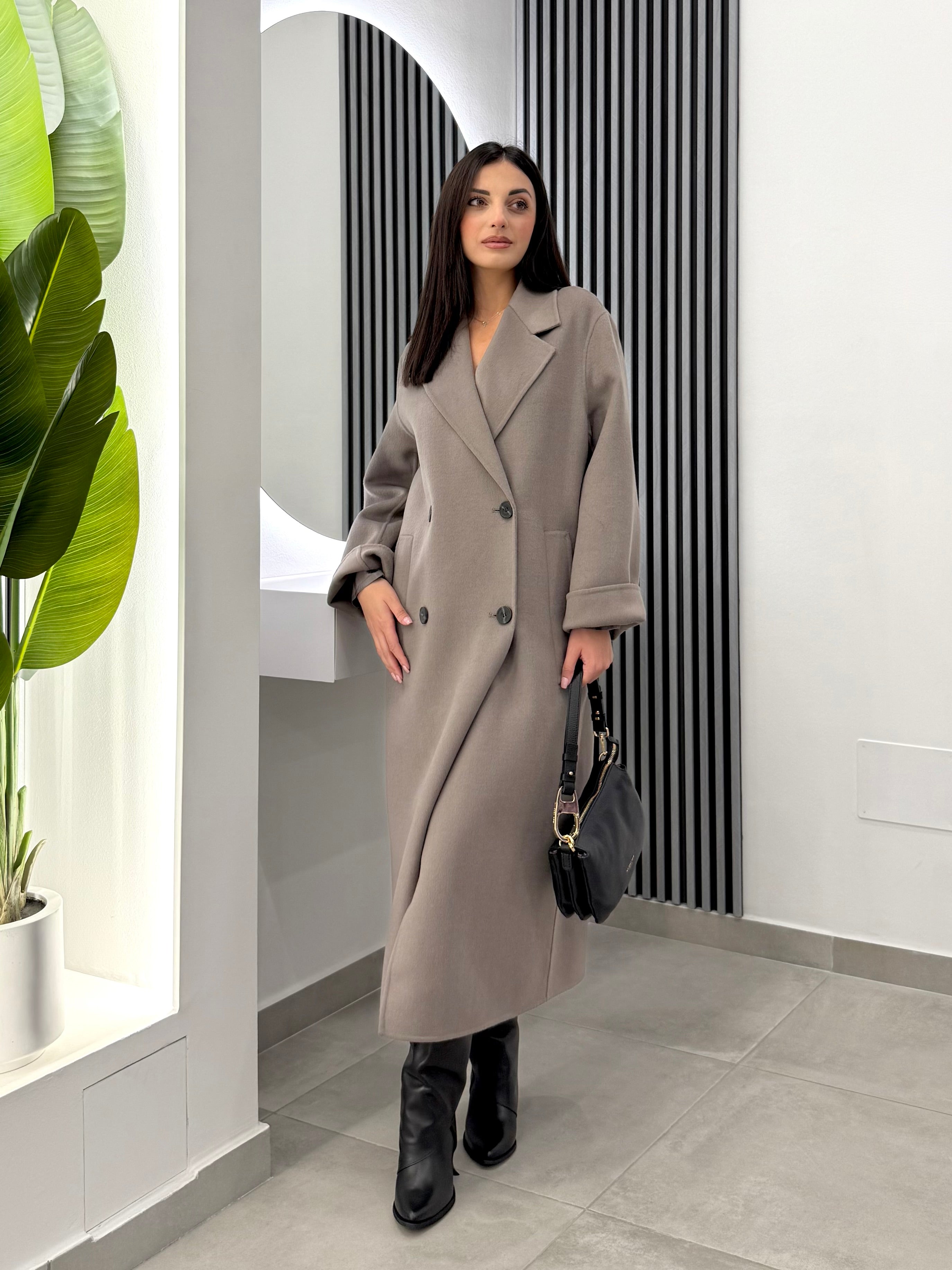 Park Place - Cappotto Diane Taupe