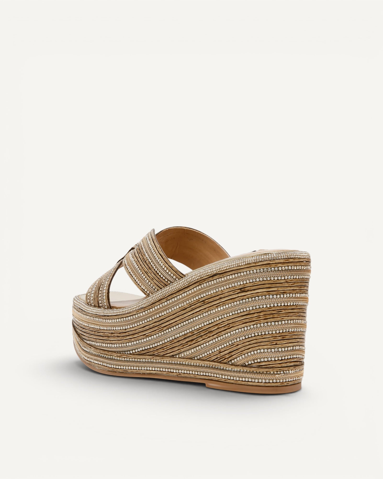 Steve Madden - Zeppa Justice Oro Strass