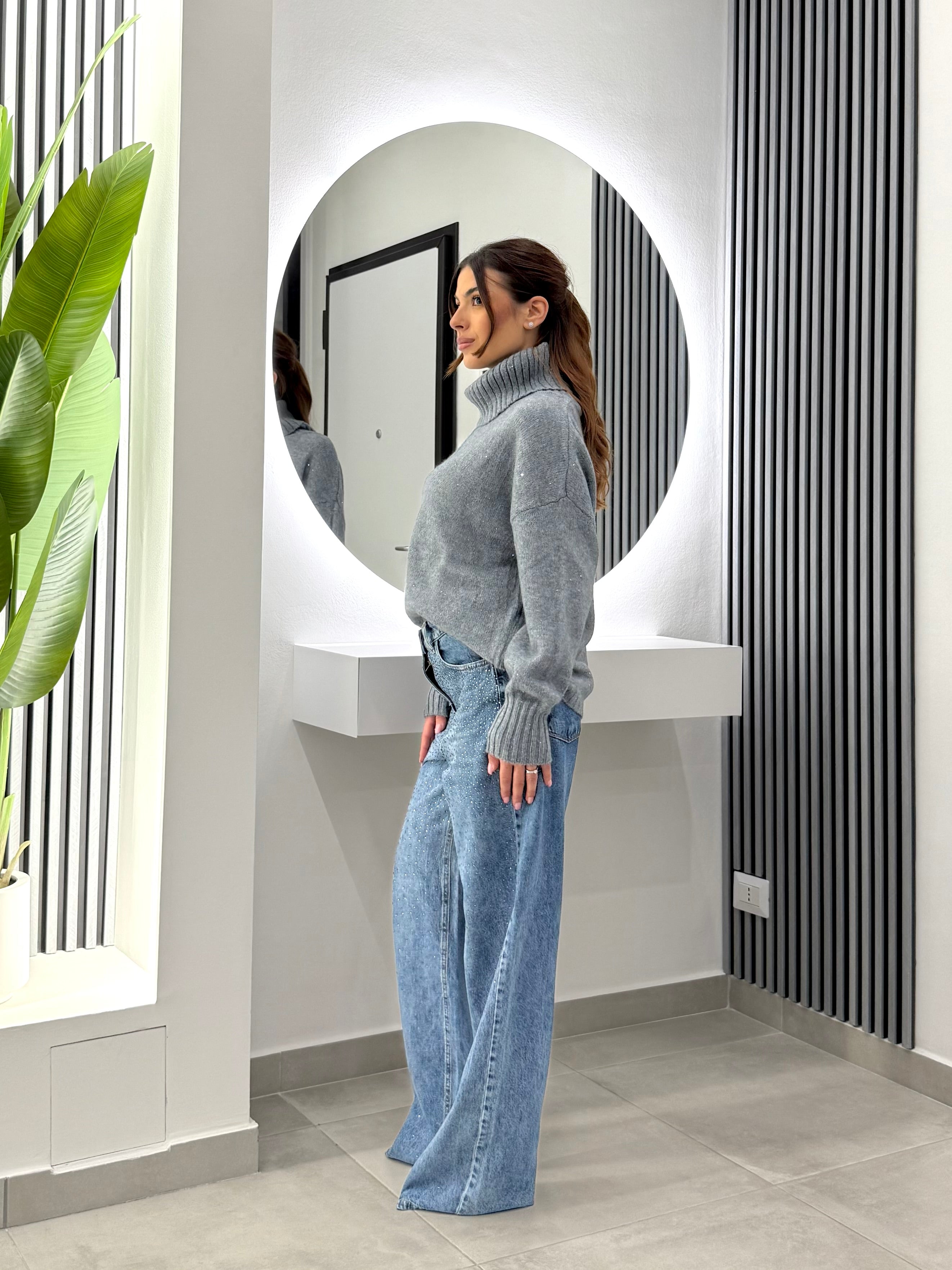 D'Elle Giulia Mastini - Jeans Strass