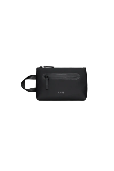 Rains - Pochette 2 Zip Cosmetic Bag Large Nera