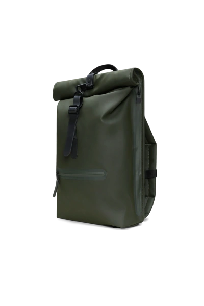 Rains - Zainetto Rolltop Rucksack Verde Militare