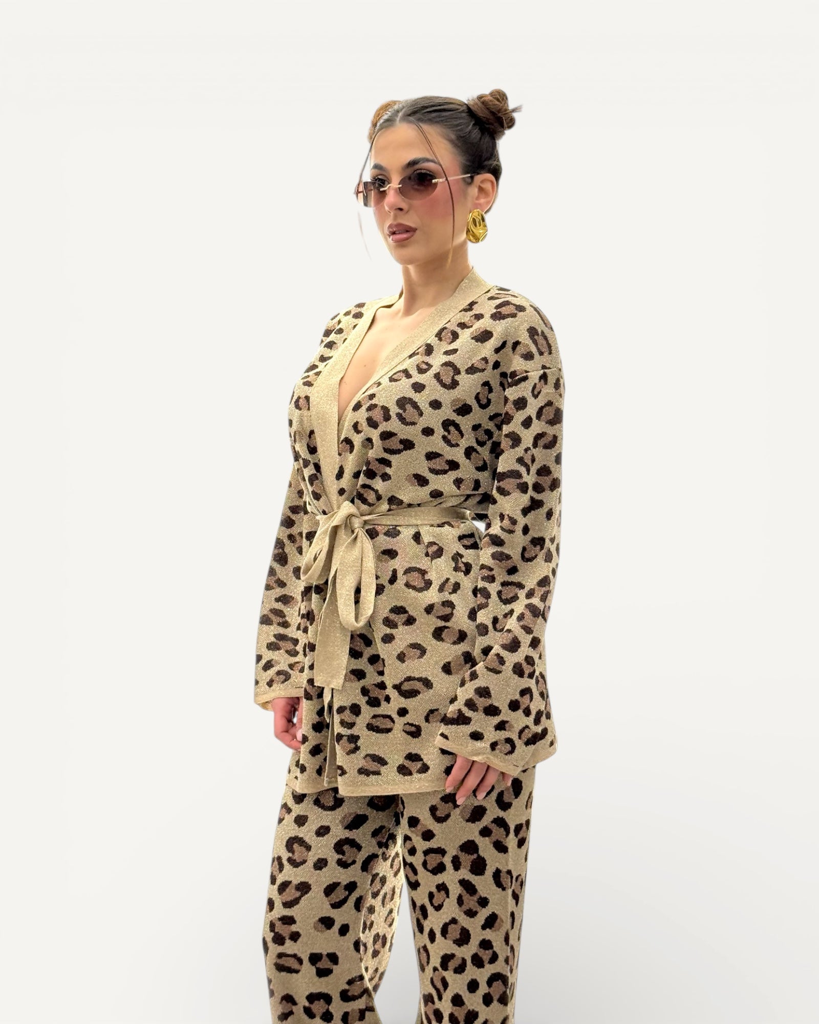 Kontatto - Cardigan Lurex Maculato