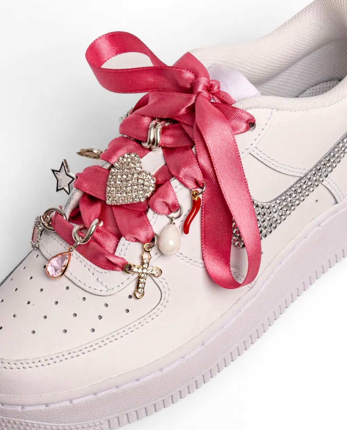 Nike Air Force 1 - Glitter Crystal Bijoux