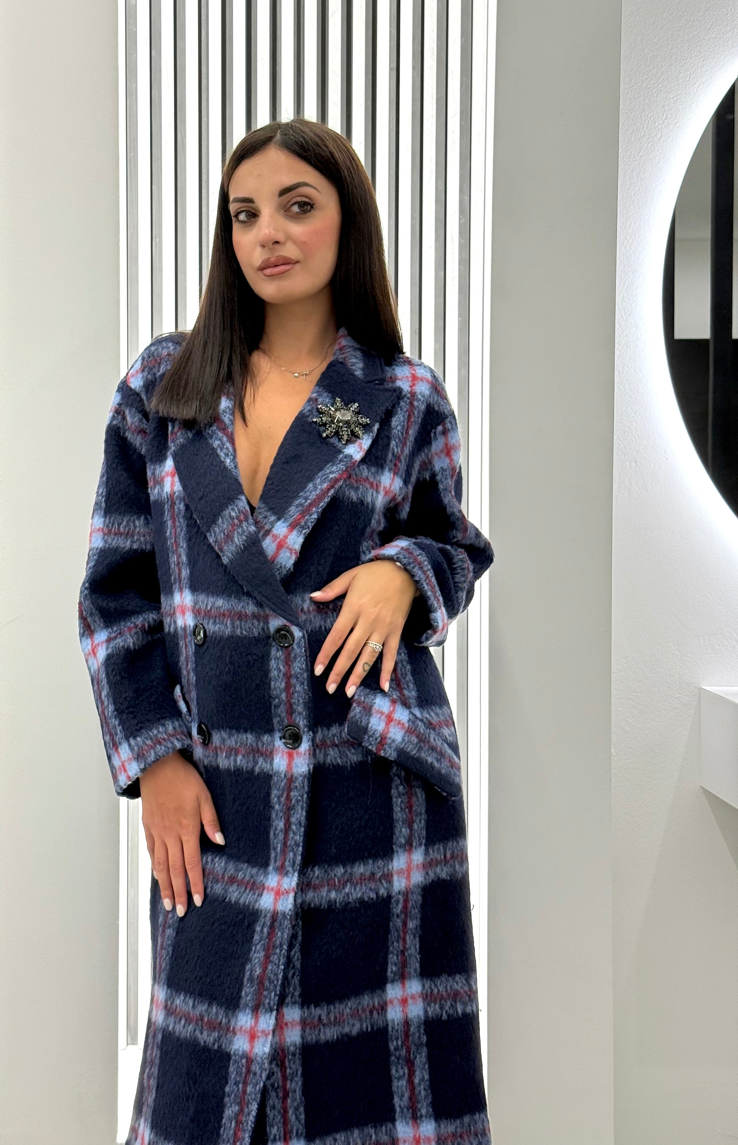 Koralline - Cappotto Quadri
