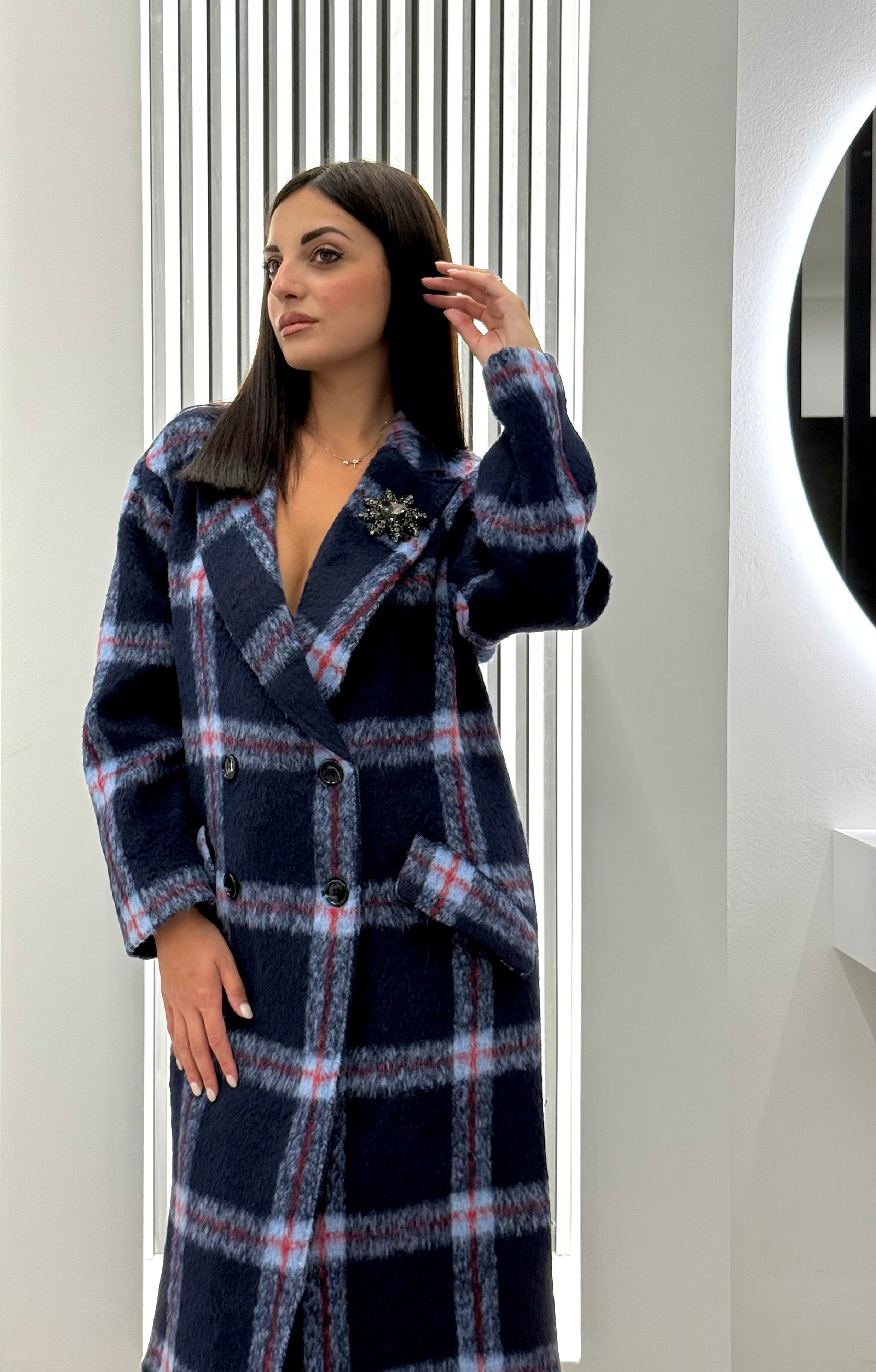 Koralline - Cappotto Quadri