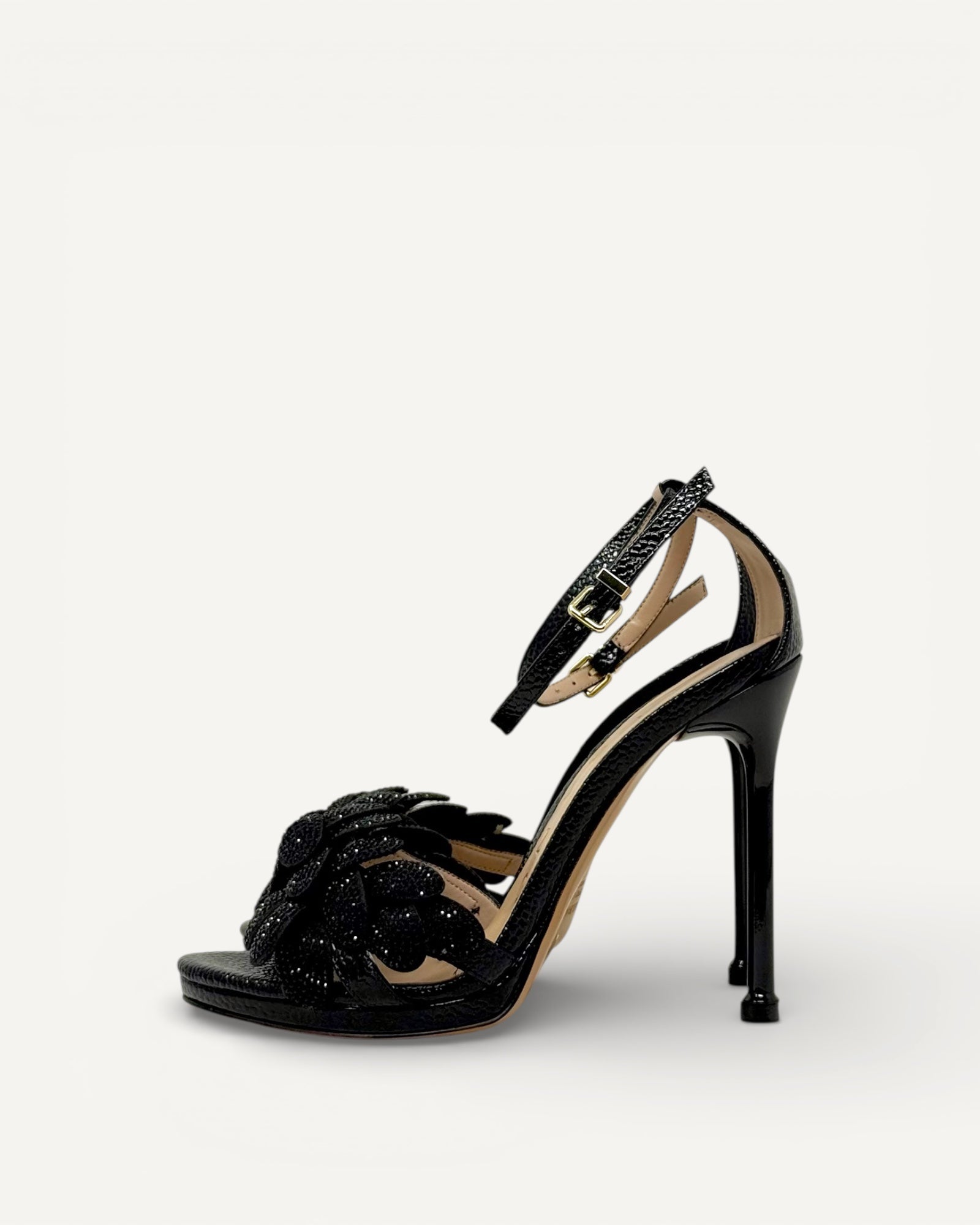 Albano - Sandalo Snake Nero