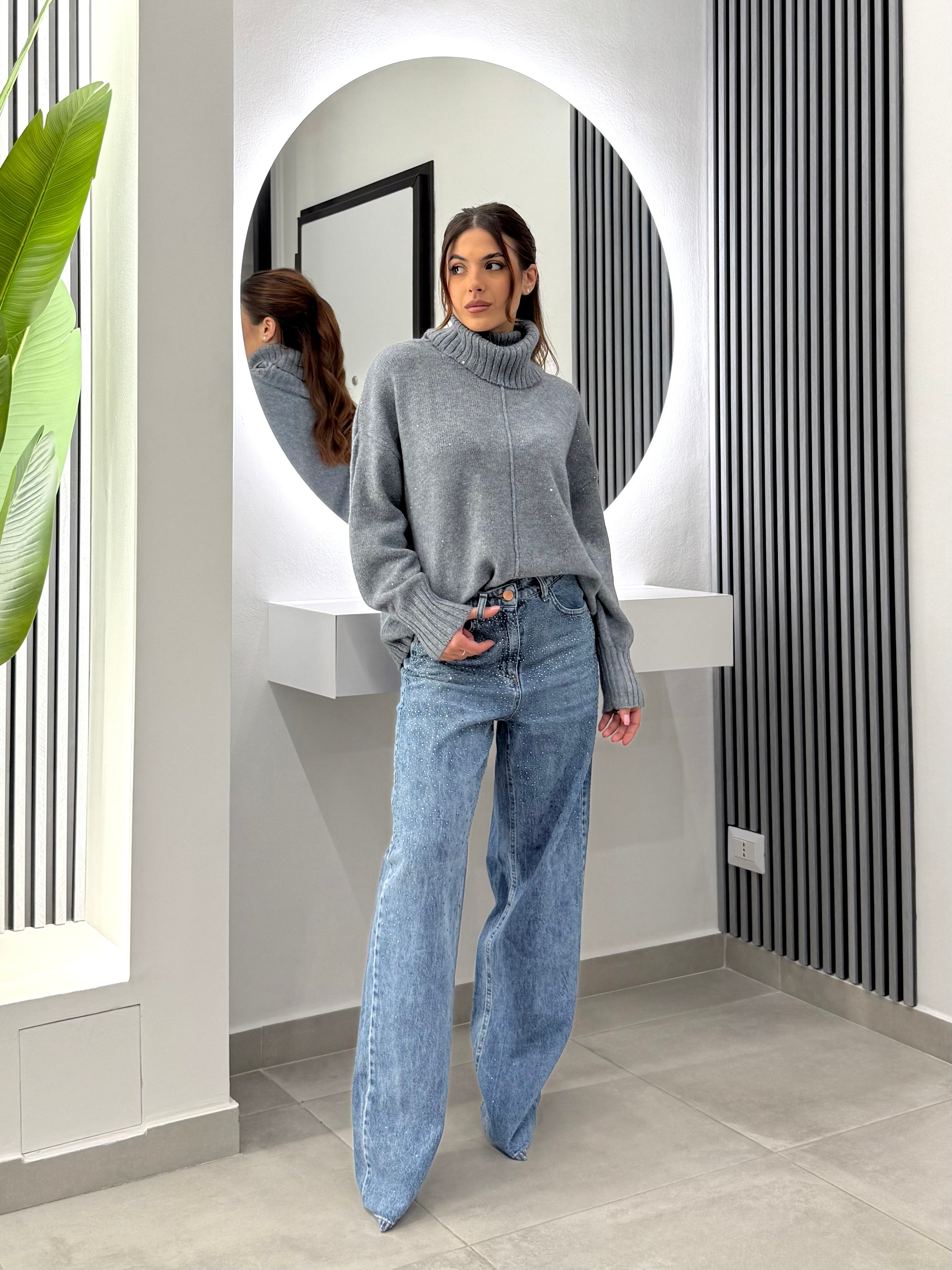 D'Elle Giulia Mastini - Jeans Strass