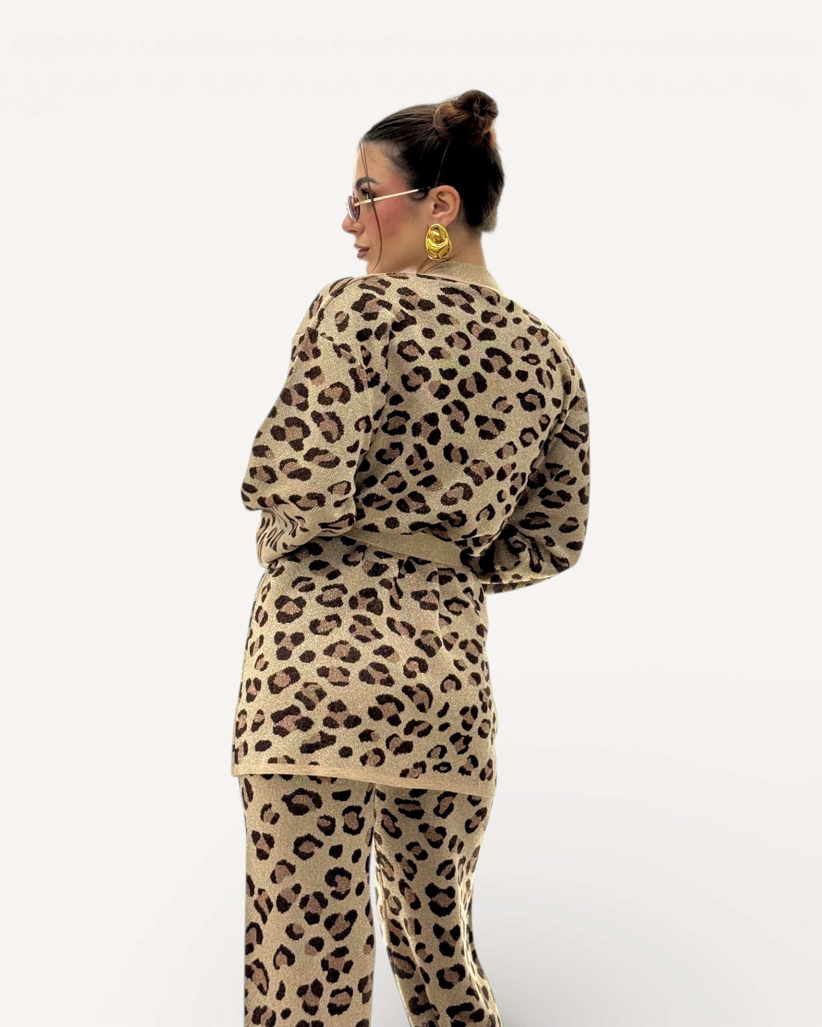 Kontatto - Cardigan Lurex Maculato