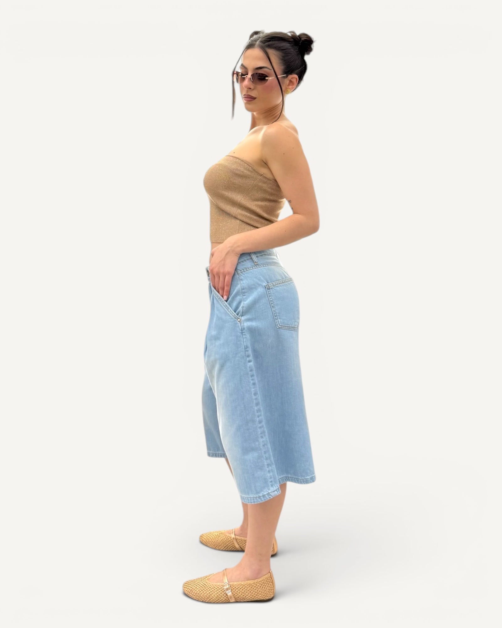 God Save Denim - Bermuda Jeans Fresia