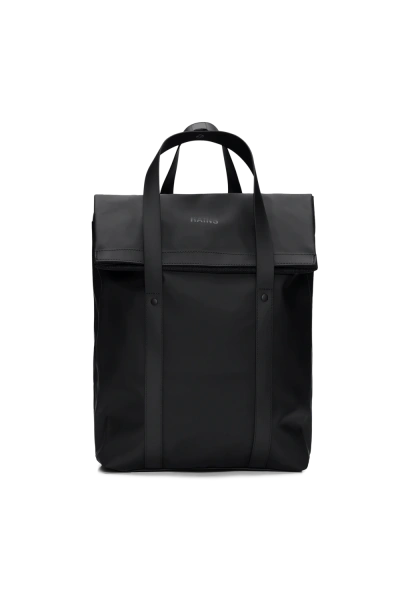Rains - Zainetto 2 Way Tote Backpack Nero
