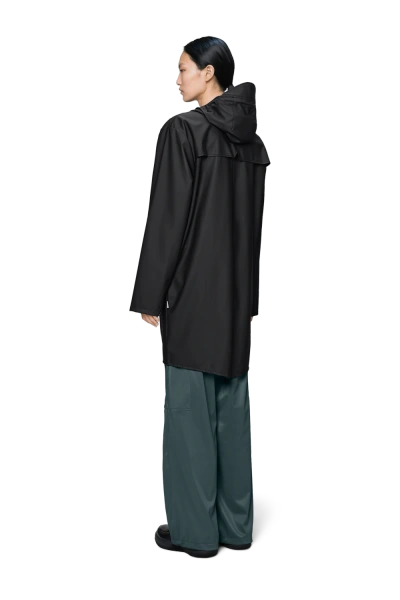 Rains - Long Jacket W3 Unisex Nera