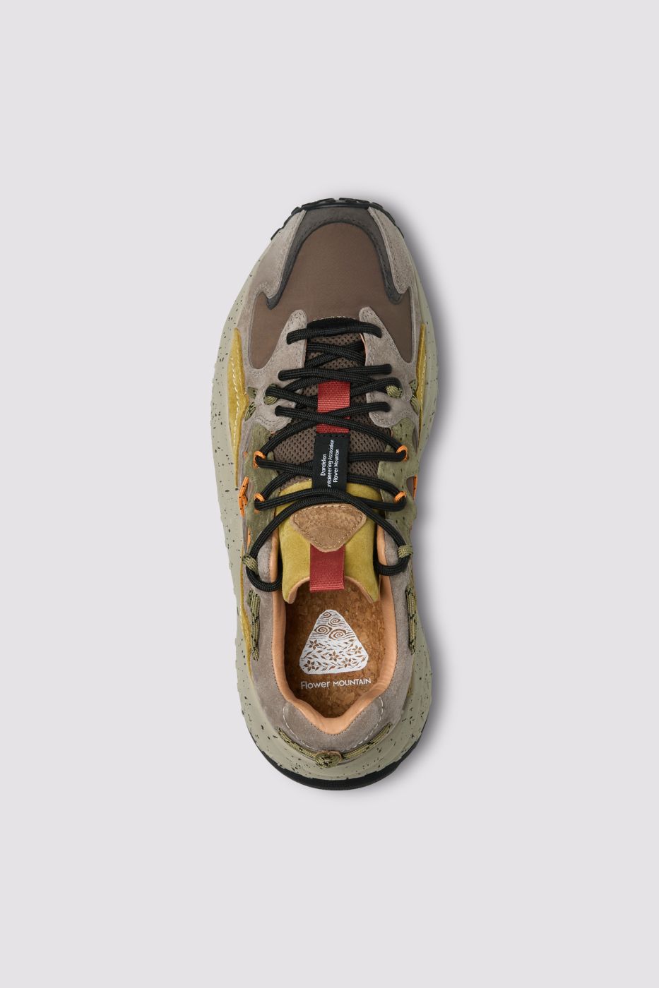 Flower Mountain - Yamabushi Sneakers in suede e tessuto tecnico