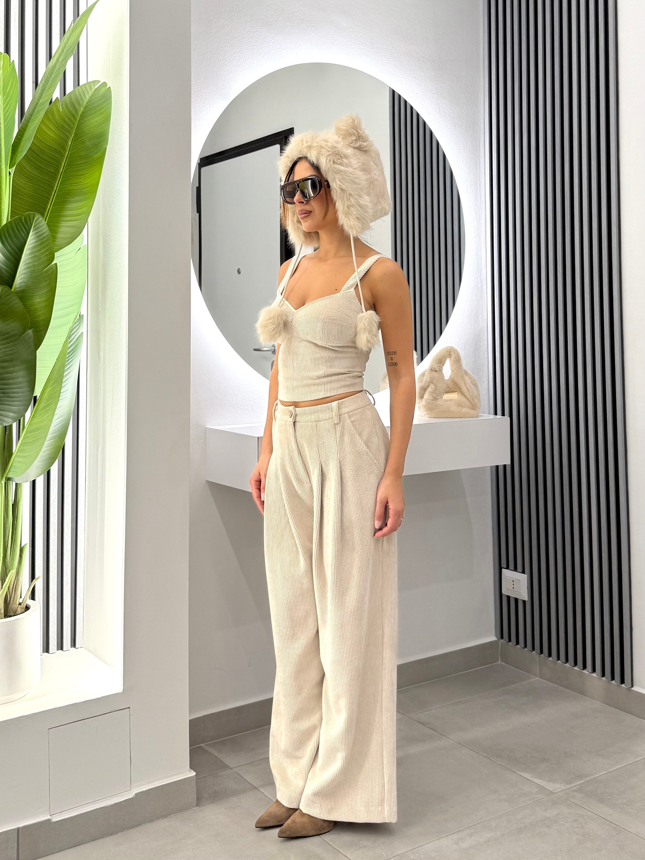 No Secrets - Pantalone Velluto Coste