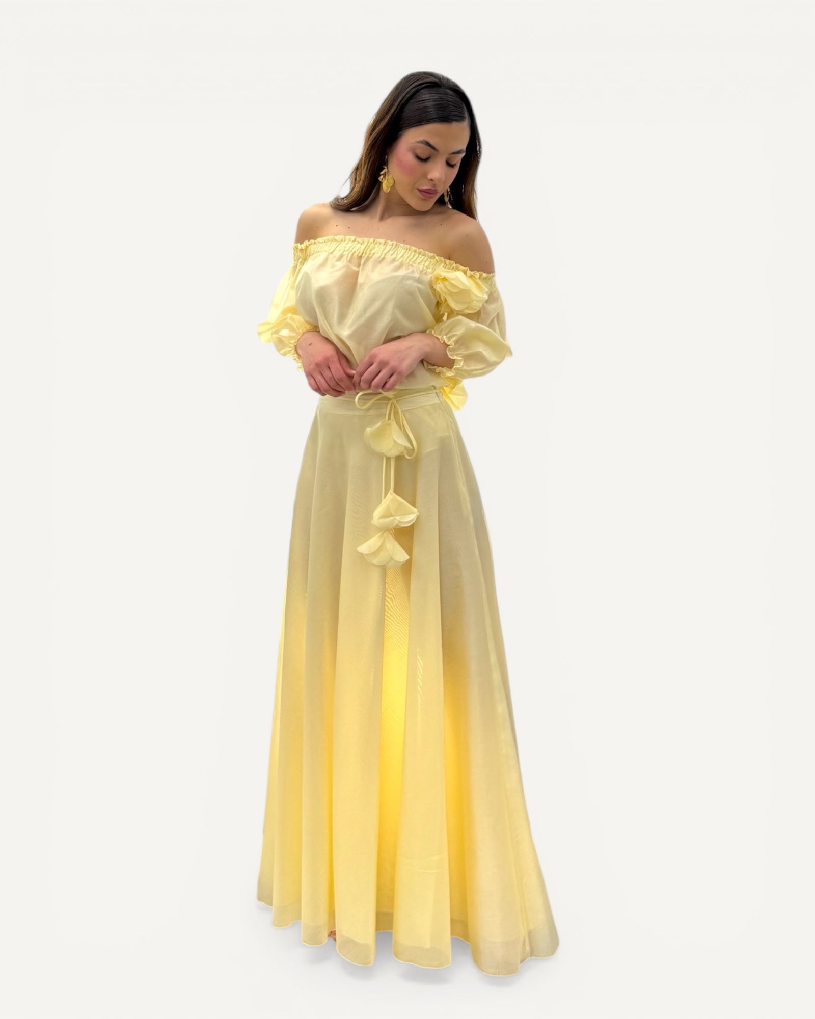 Hanita Couture - Gonna Lunga Chantilly