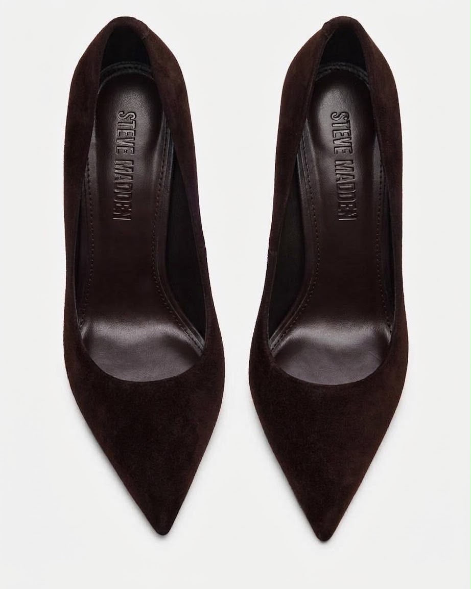 Steve Madden - Thrive Décolleté Marrone Suede
