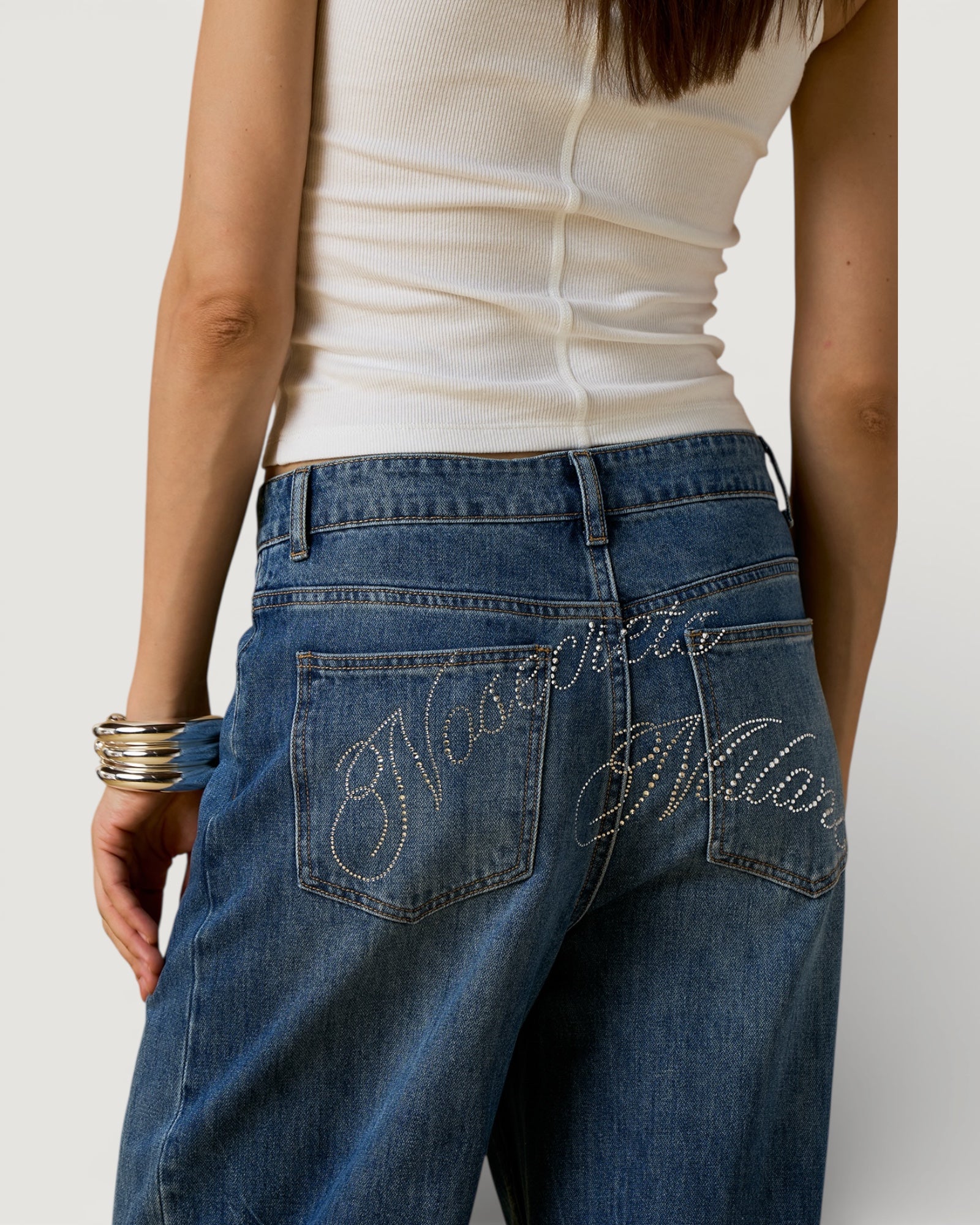 No Secrets - Jeans Cross Maxi Logo