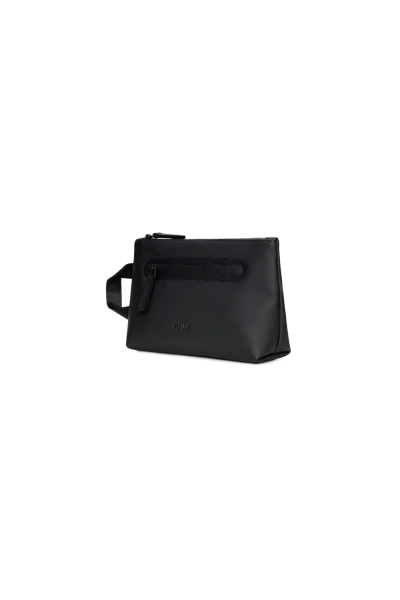 Rains - Pochette 2 Zip Cosmetic Bag Large Nera