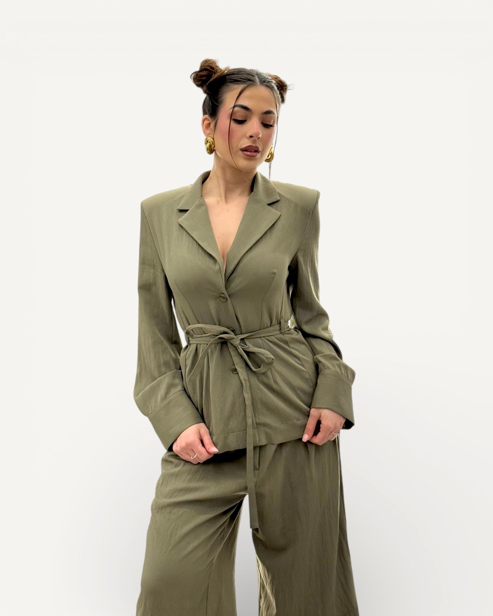 Kontatto - Giacca con Cintura