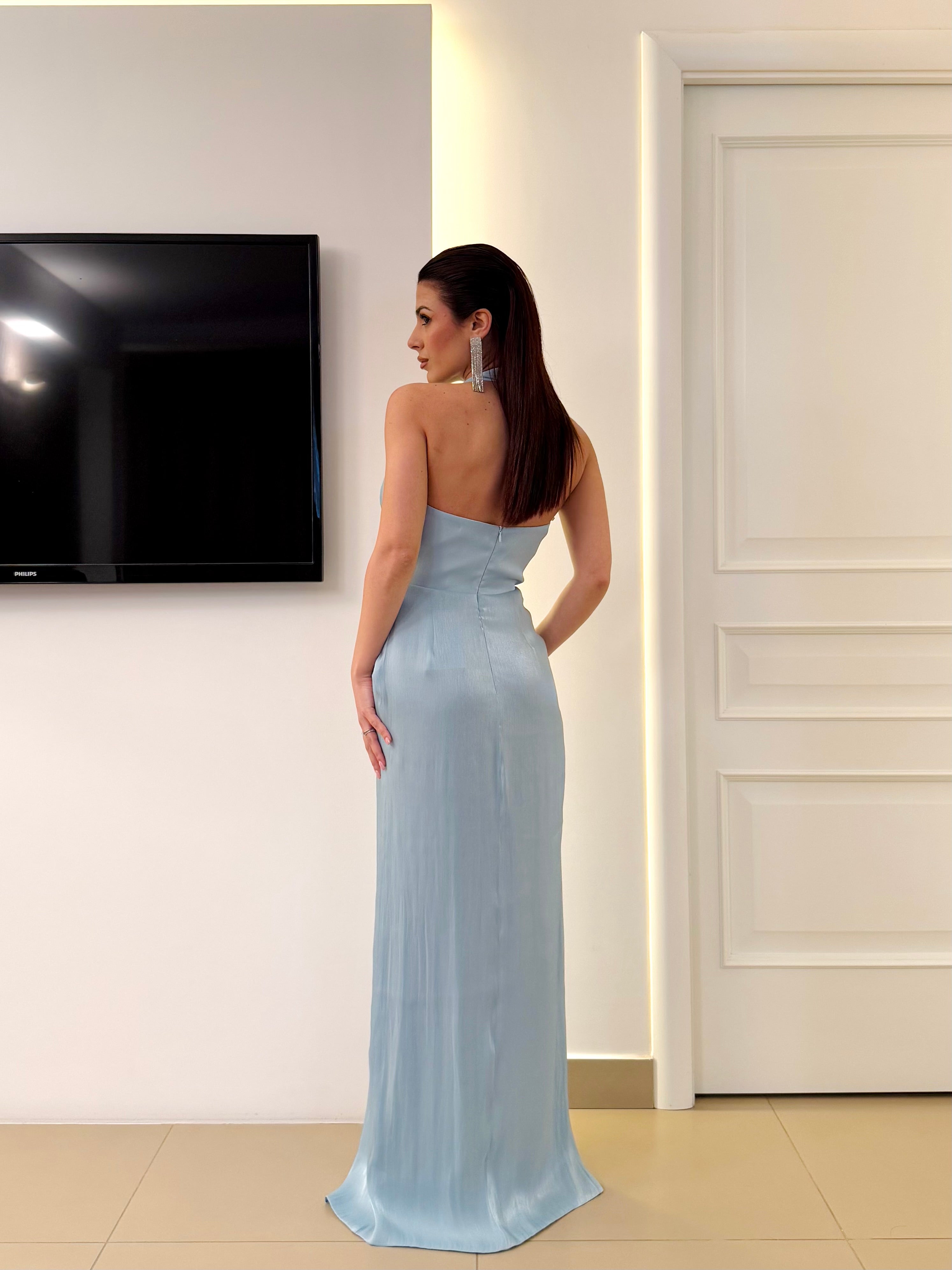 Silence Limited - Naomi Dress Shine Water