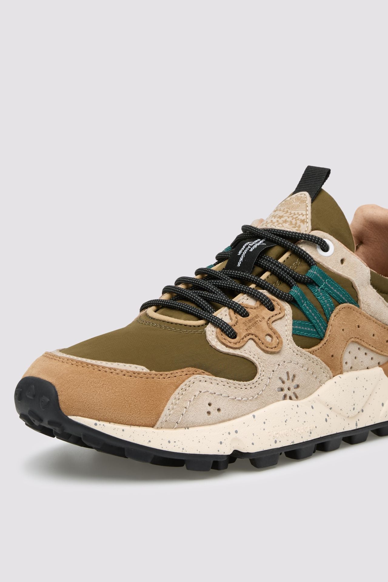 Flower Mountain - Yamano 3 Sneakers in suede e tessuto tecnico