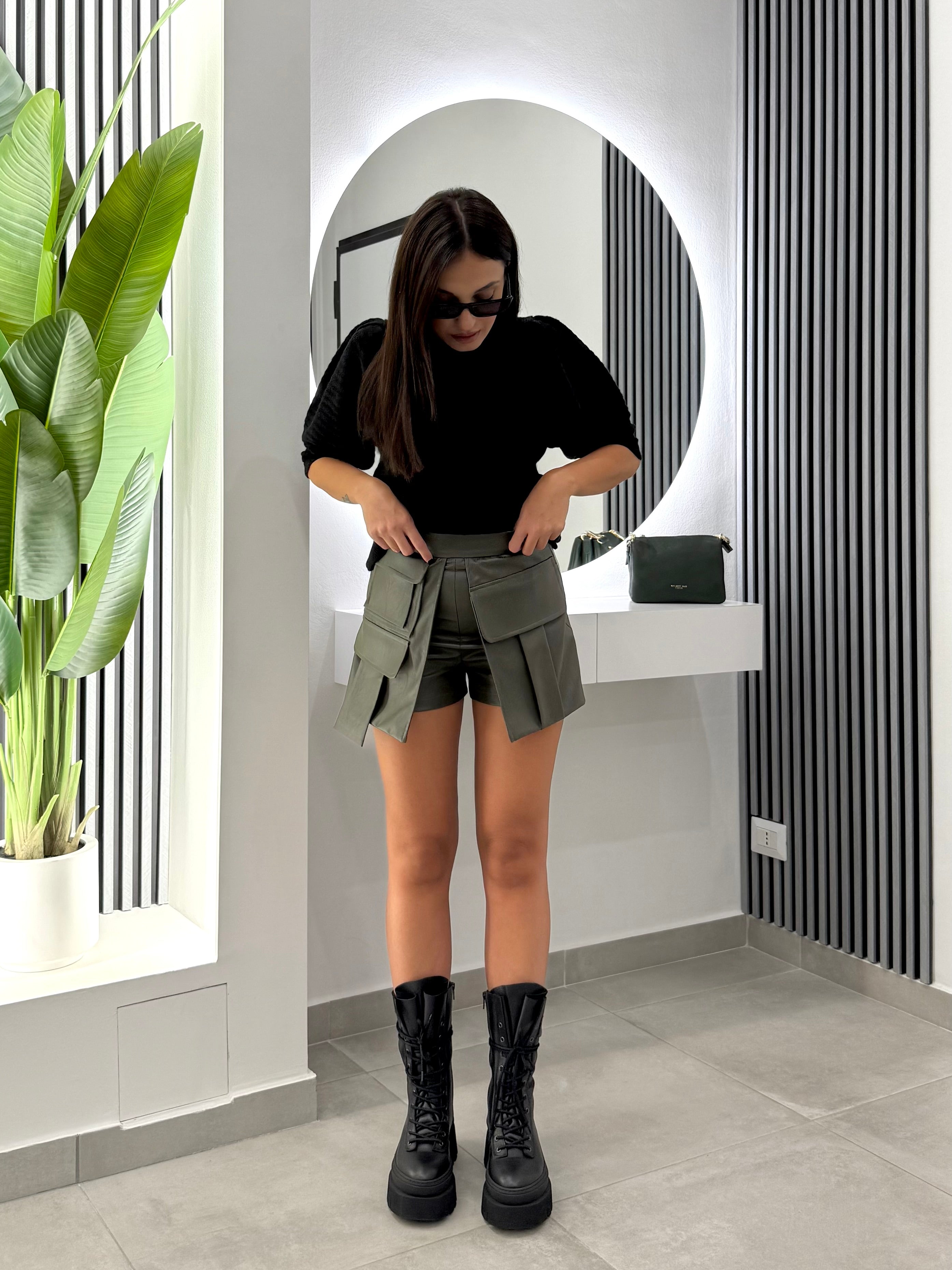 Kontatto - Girocollo Fiocchi Schiena Nero