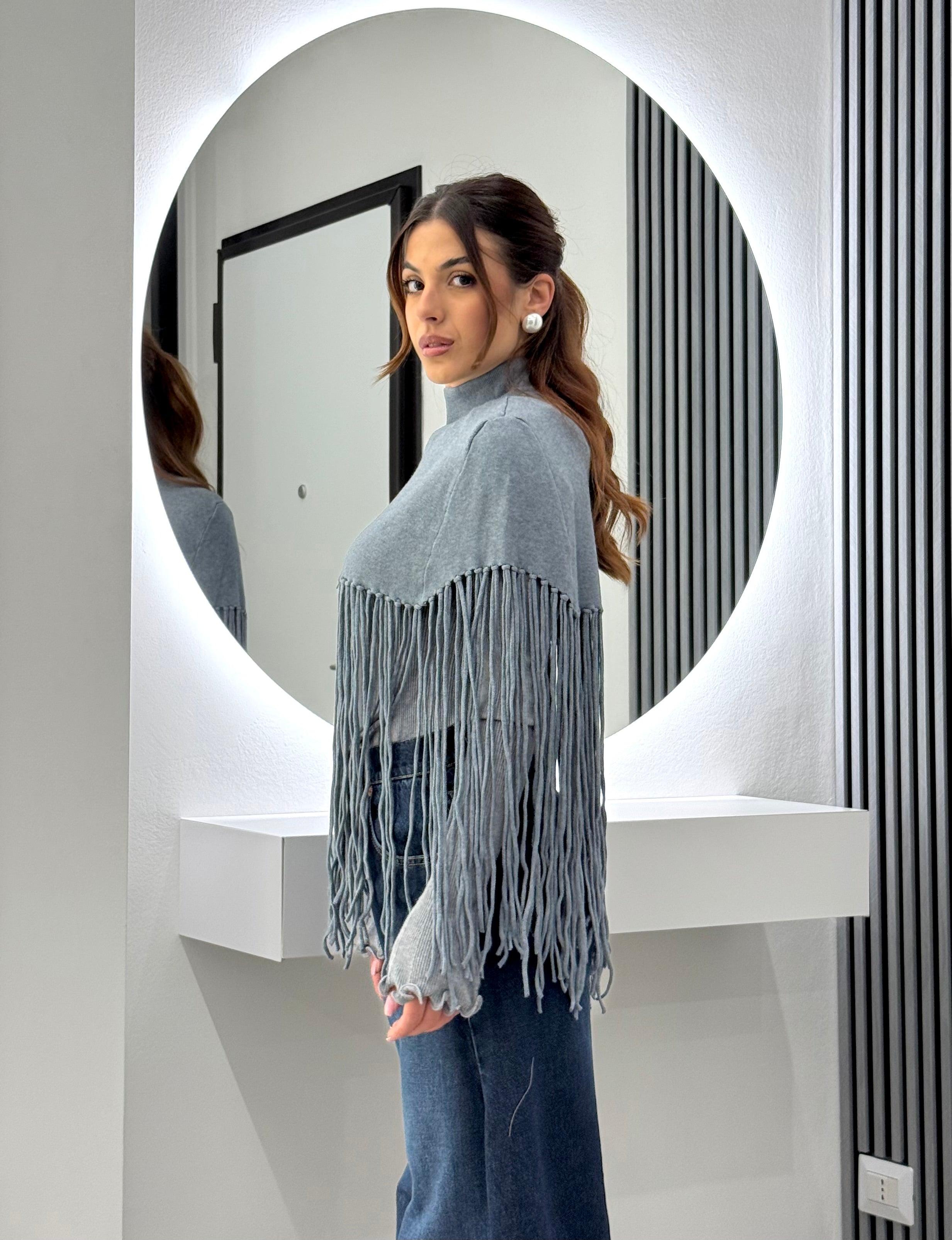 D'Elle Giulia Mastini - Coprispalle Frange