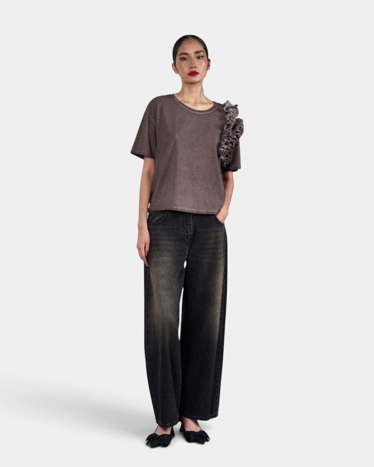 D'Elle - Giulia Mastini - T-Shirt Volant