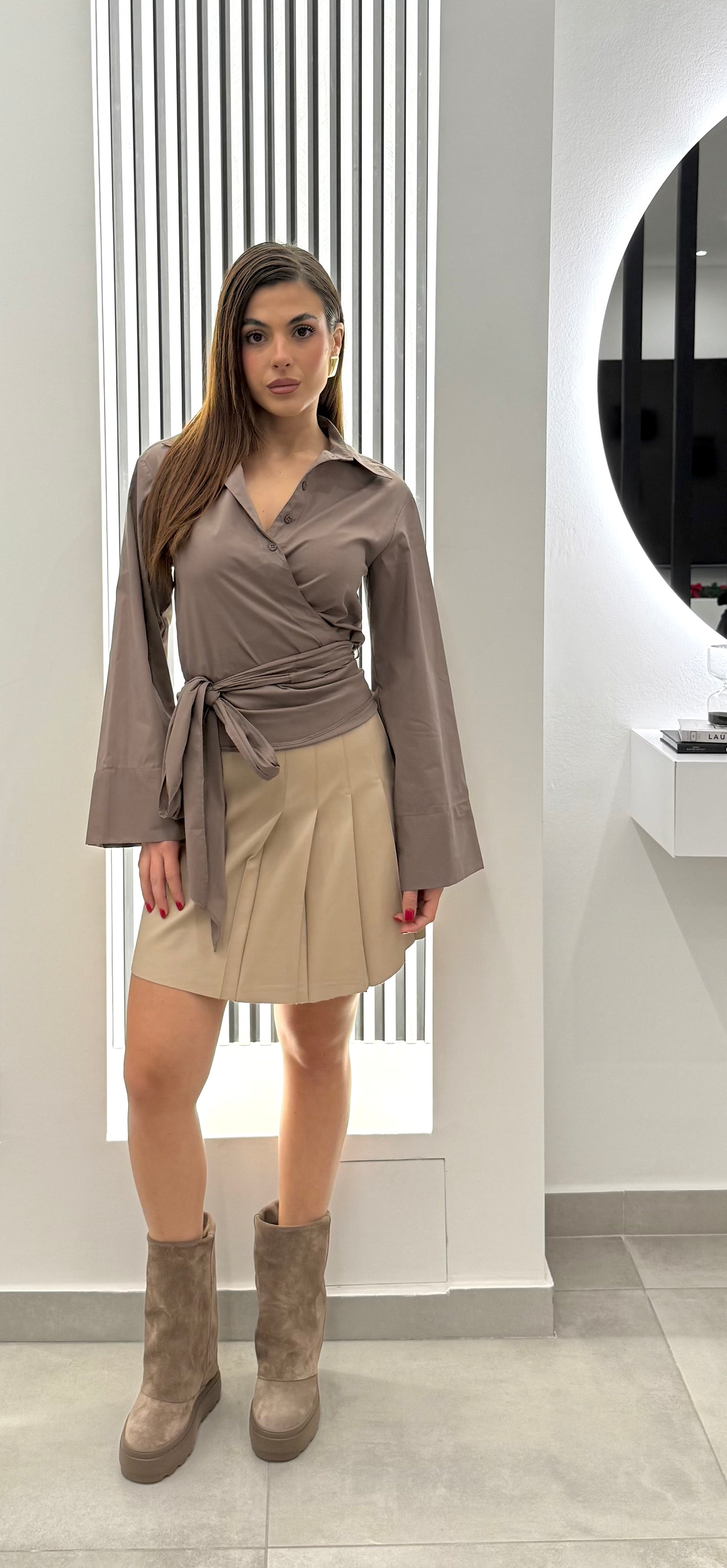 Koralline - Minigonna Ecopelle