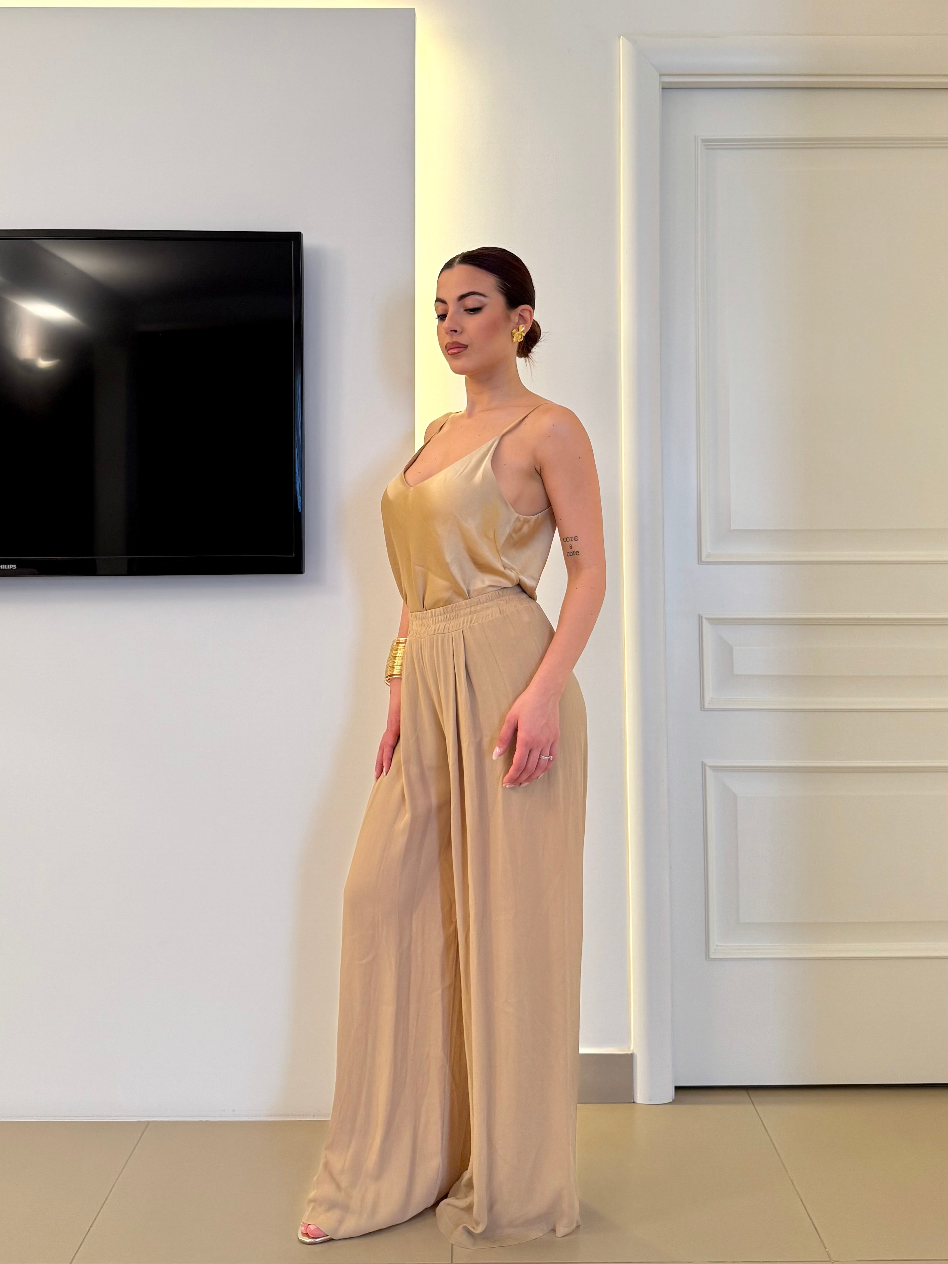D'Elle - Giulia Mastini - Pantalone in Georgette