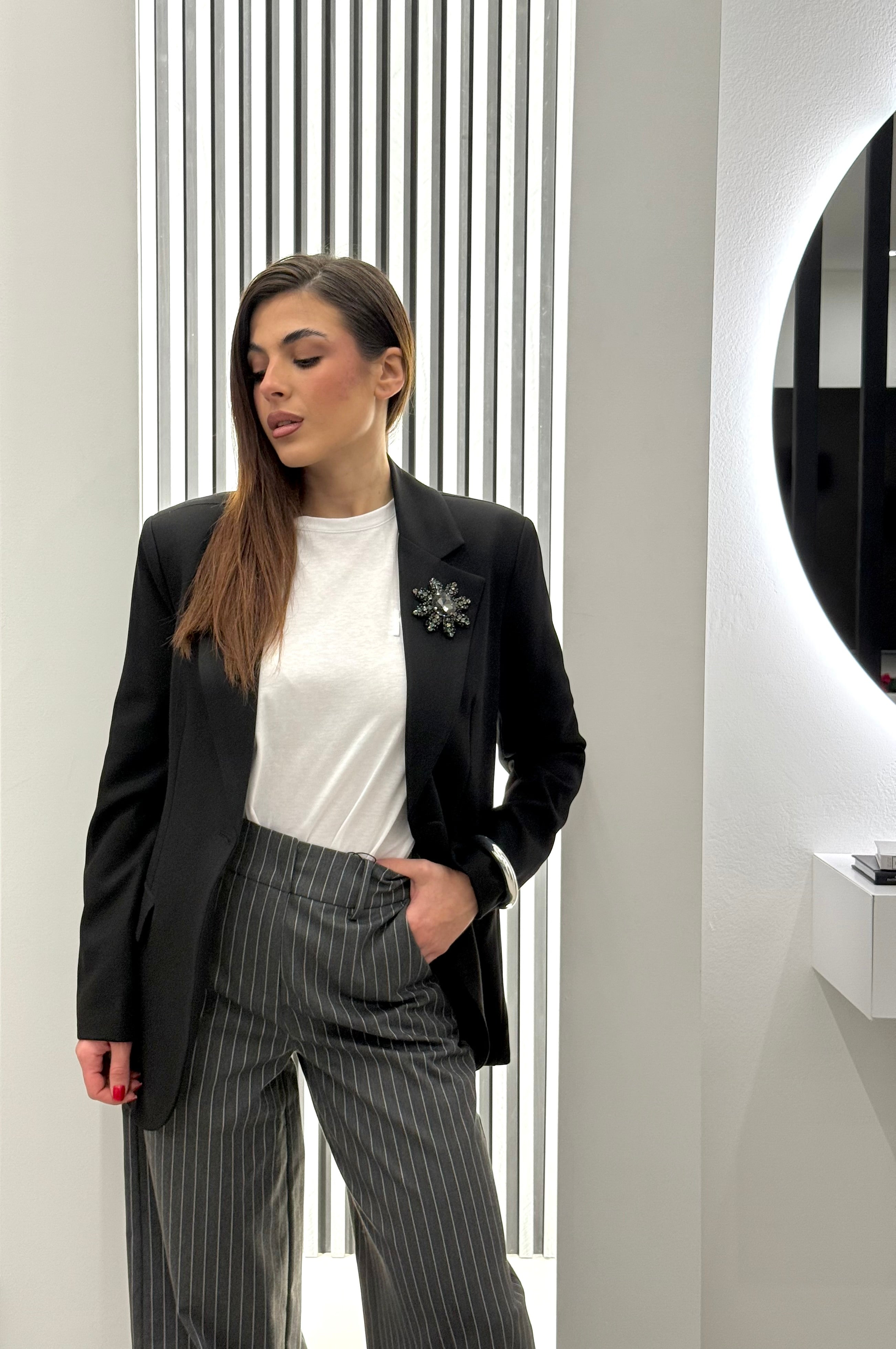 Koralline - Blazer Nero