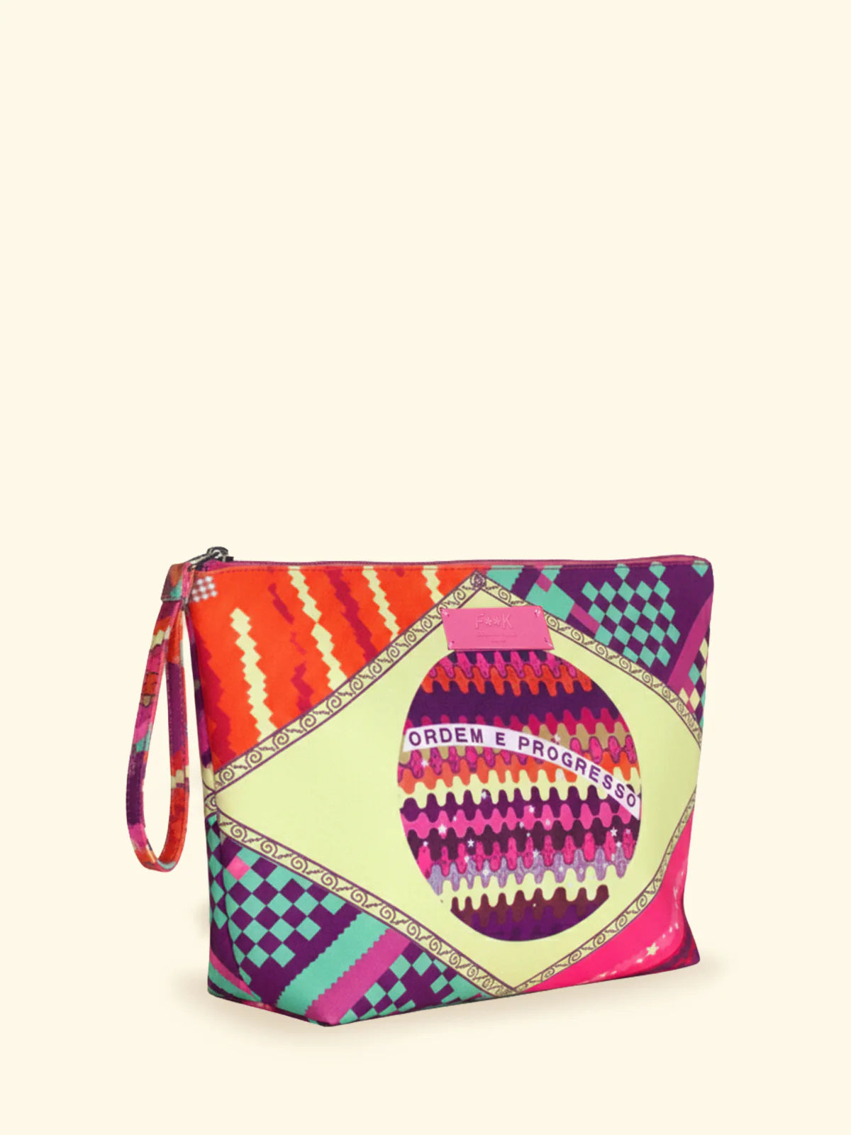 F**K - Maxi Pochette Poliestere con Zip SW0125X-13
