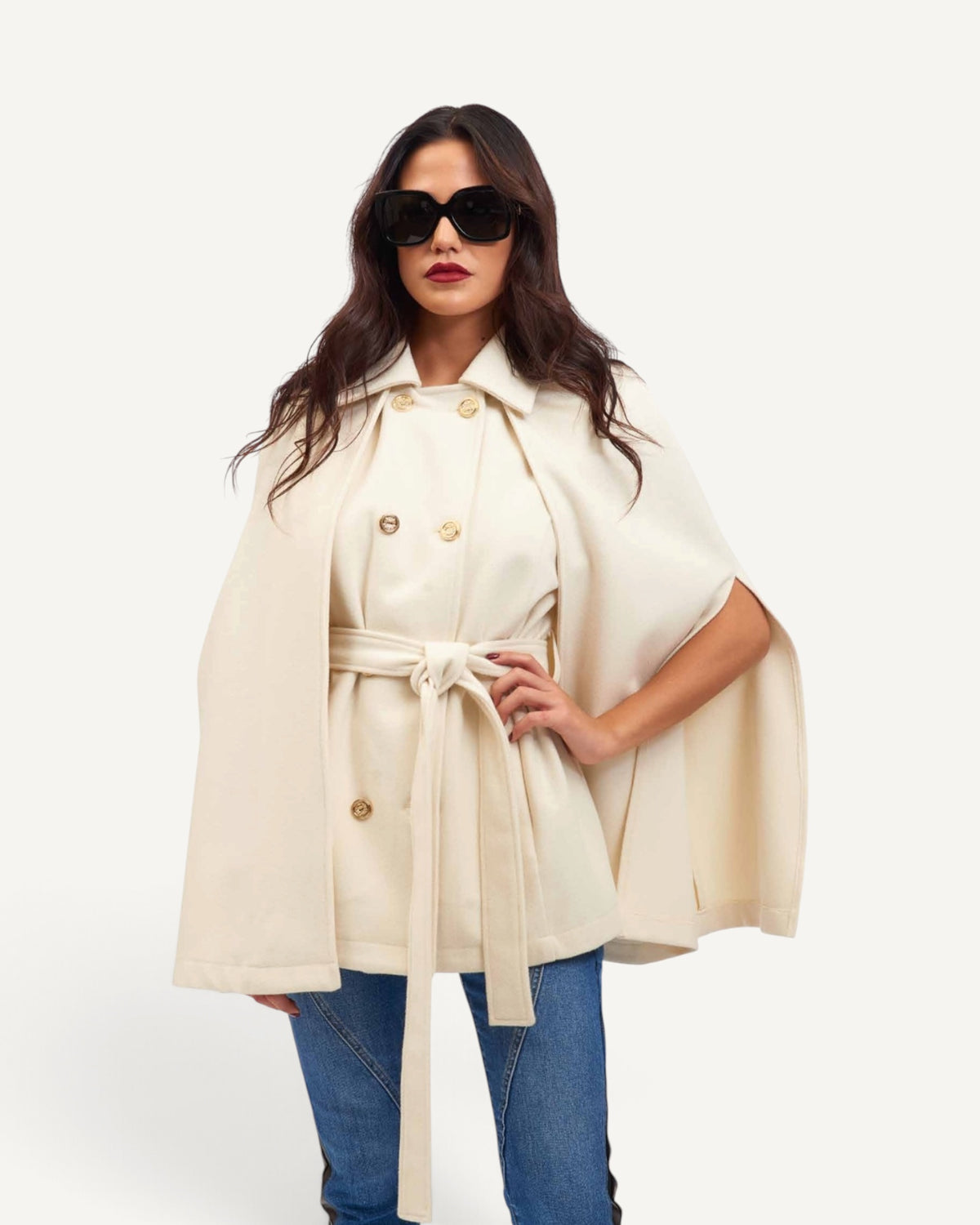 Koralline - Cappa in Panno Beige